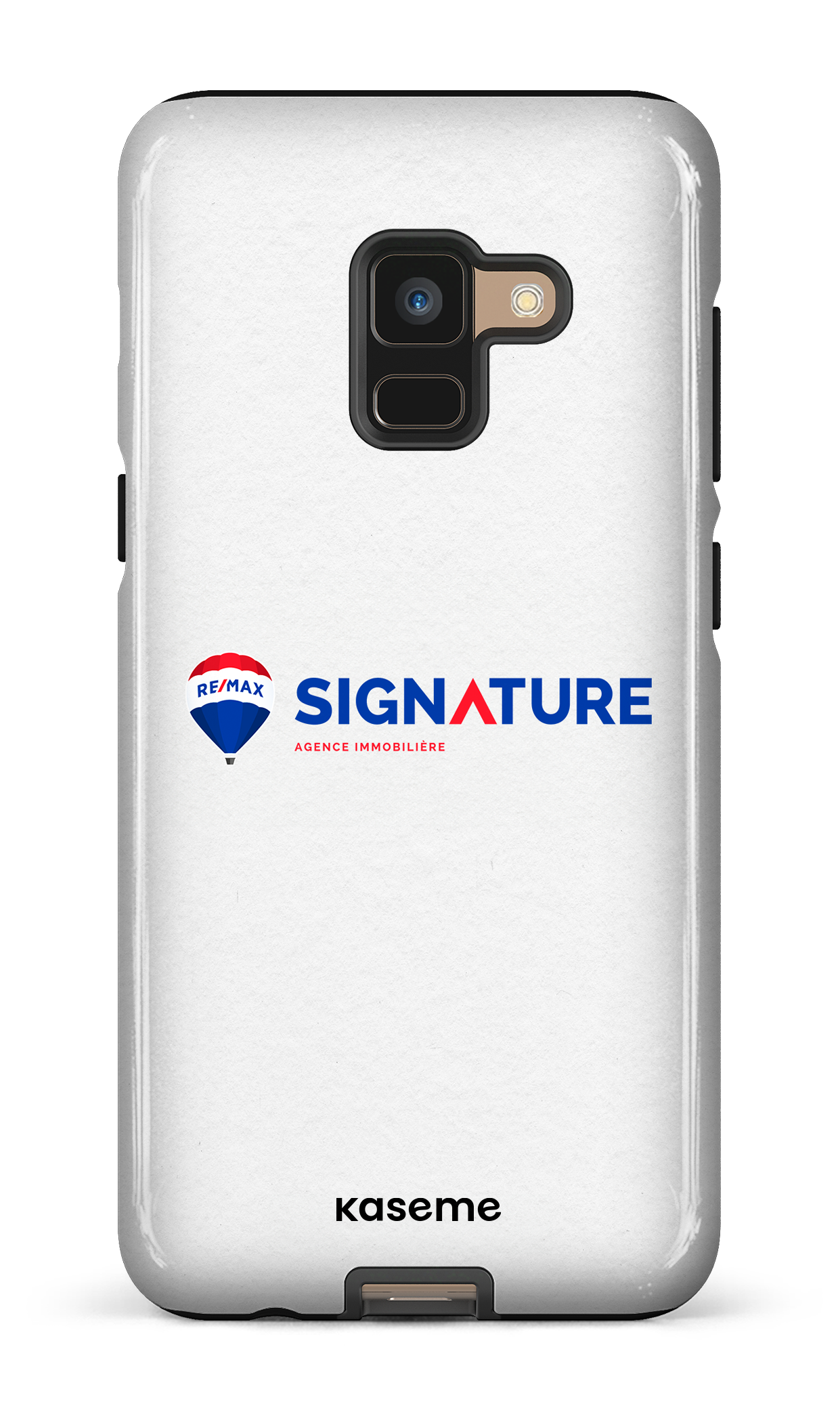 Remax Signature Blanc - Galaxy A8