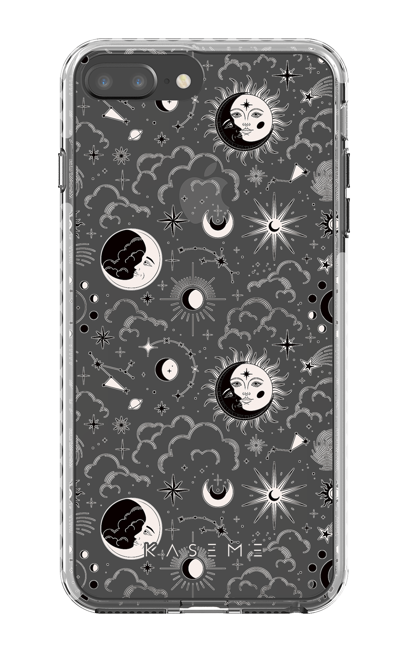 Milky Way Black Clear Case - iPhone 7/8 Plus