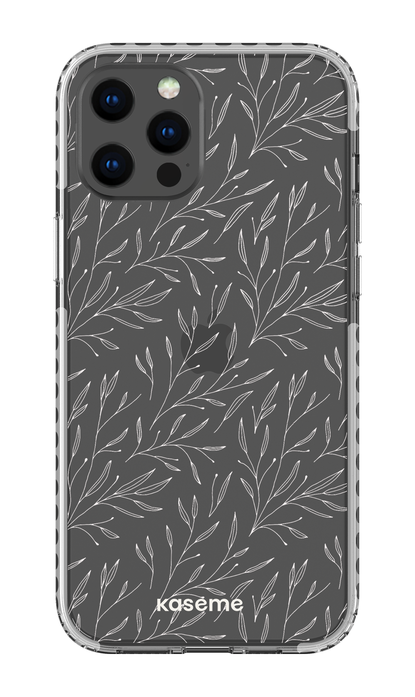 Hibiscus Clear Case - iPhone 12 pro Max