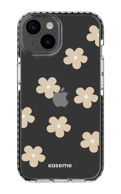 Woodstock Beige Clear Case - iPhone 14