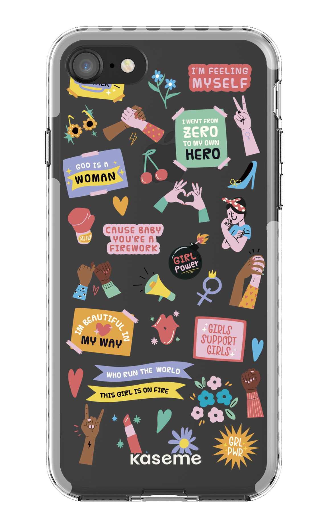 Girl Boss Clear Case - iPhone SE 2020 / 2022