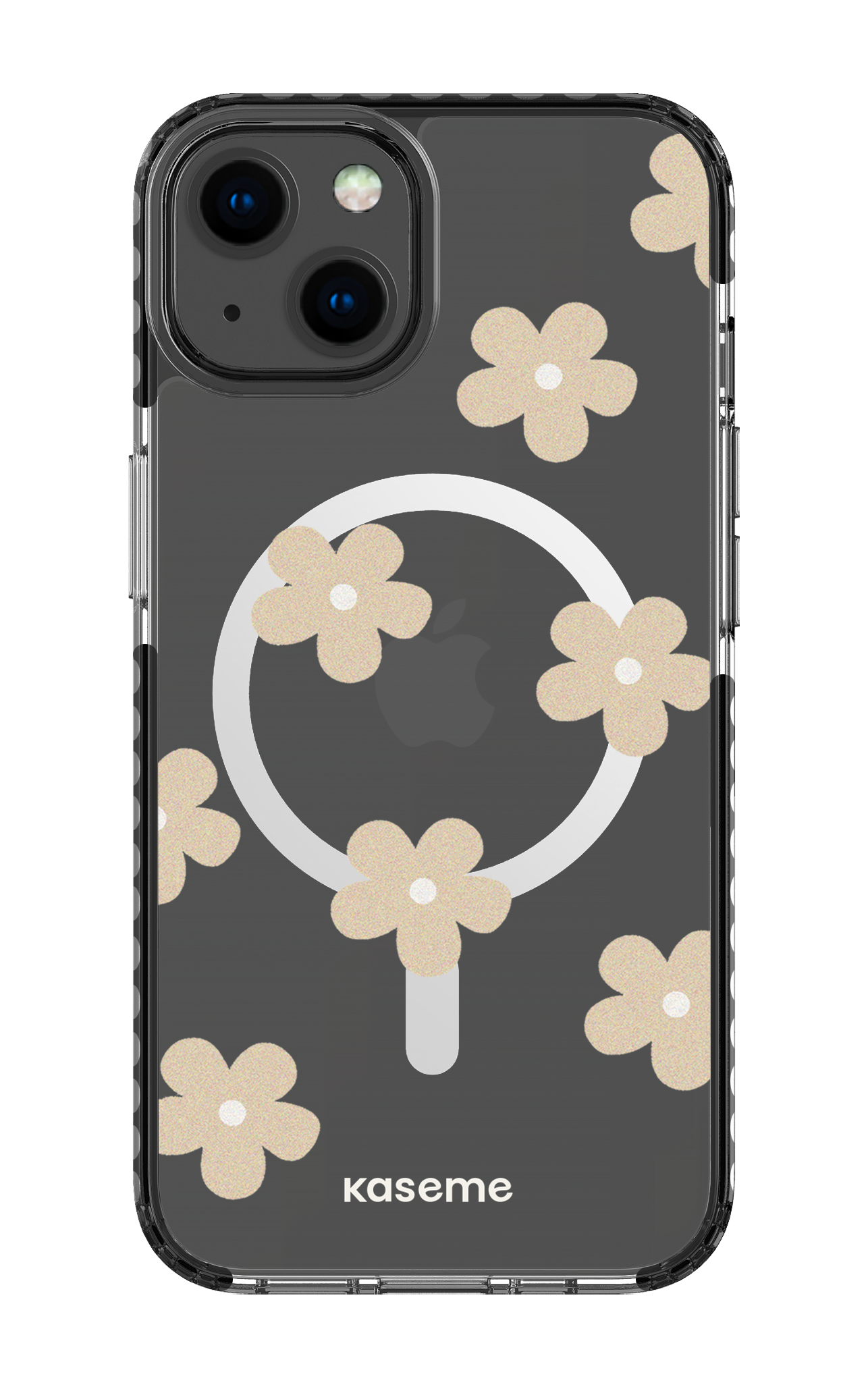 Woodstock Beige Clear Case - iPhone 13