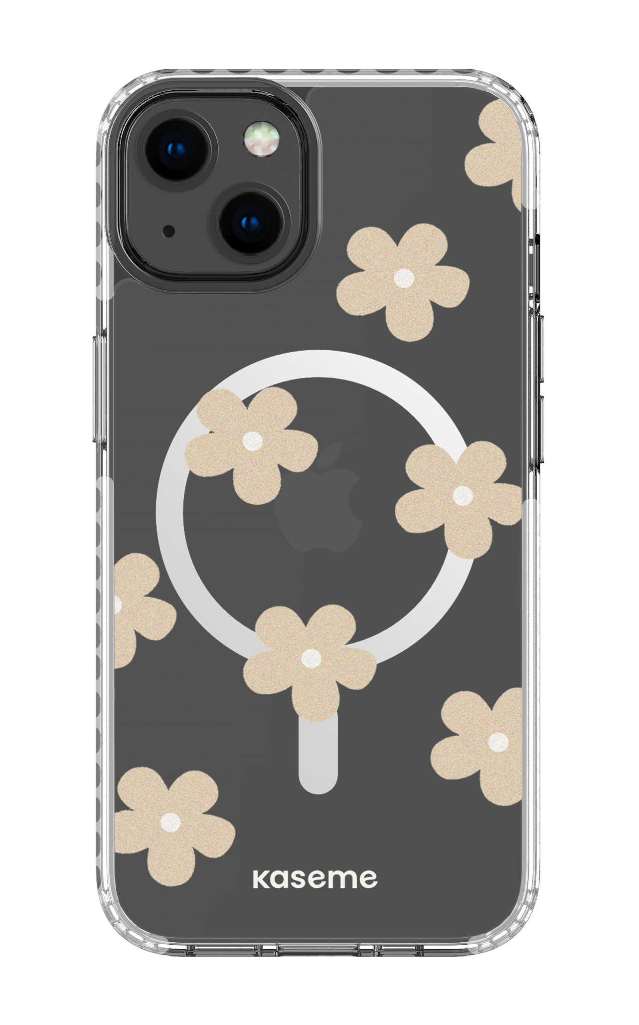 Woodstock Beige Clear Case - iPhone 13