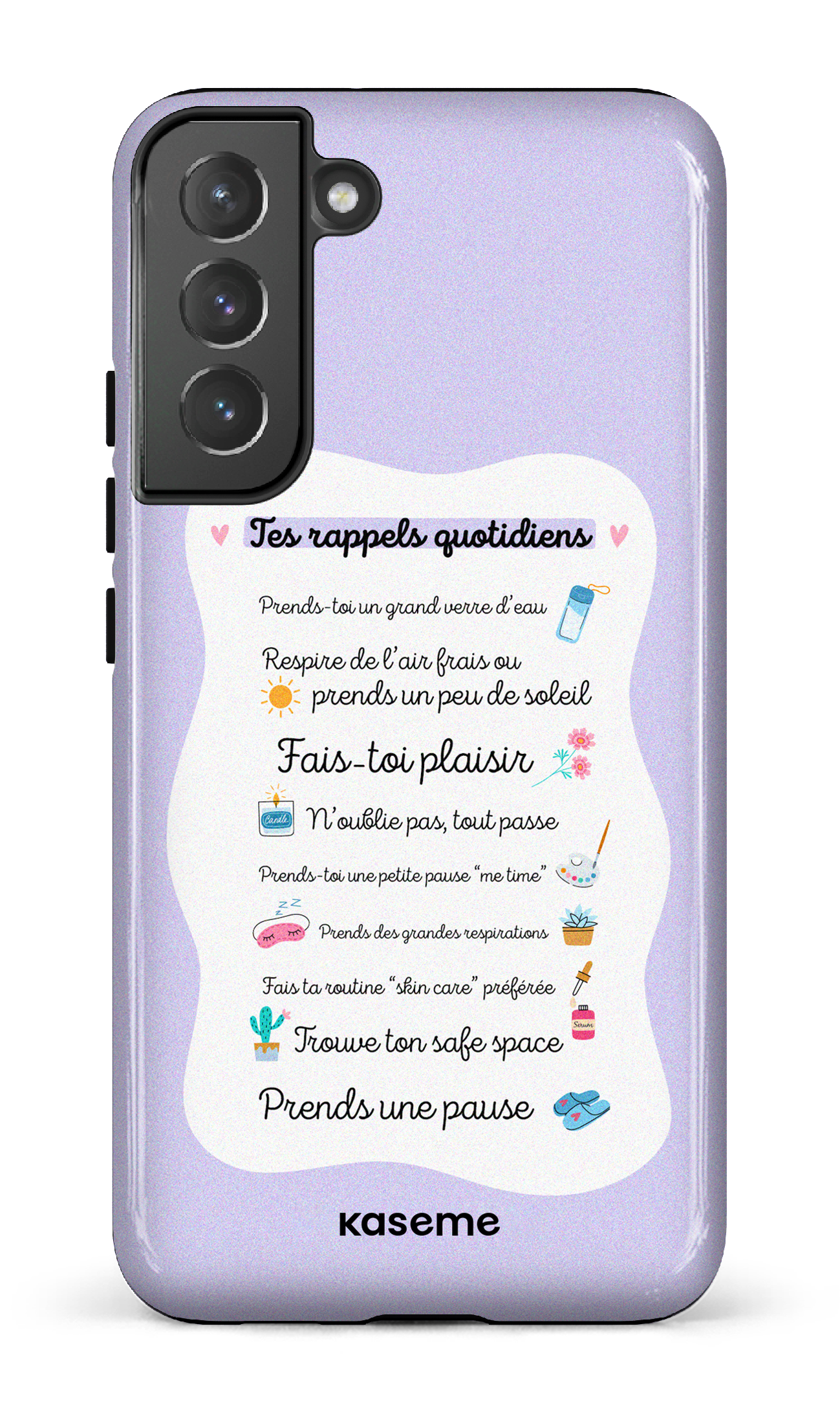 Tes rappels quotidiens purple - Galaxy S22 Plus