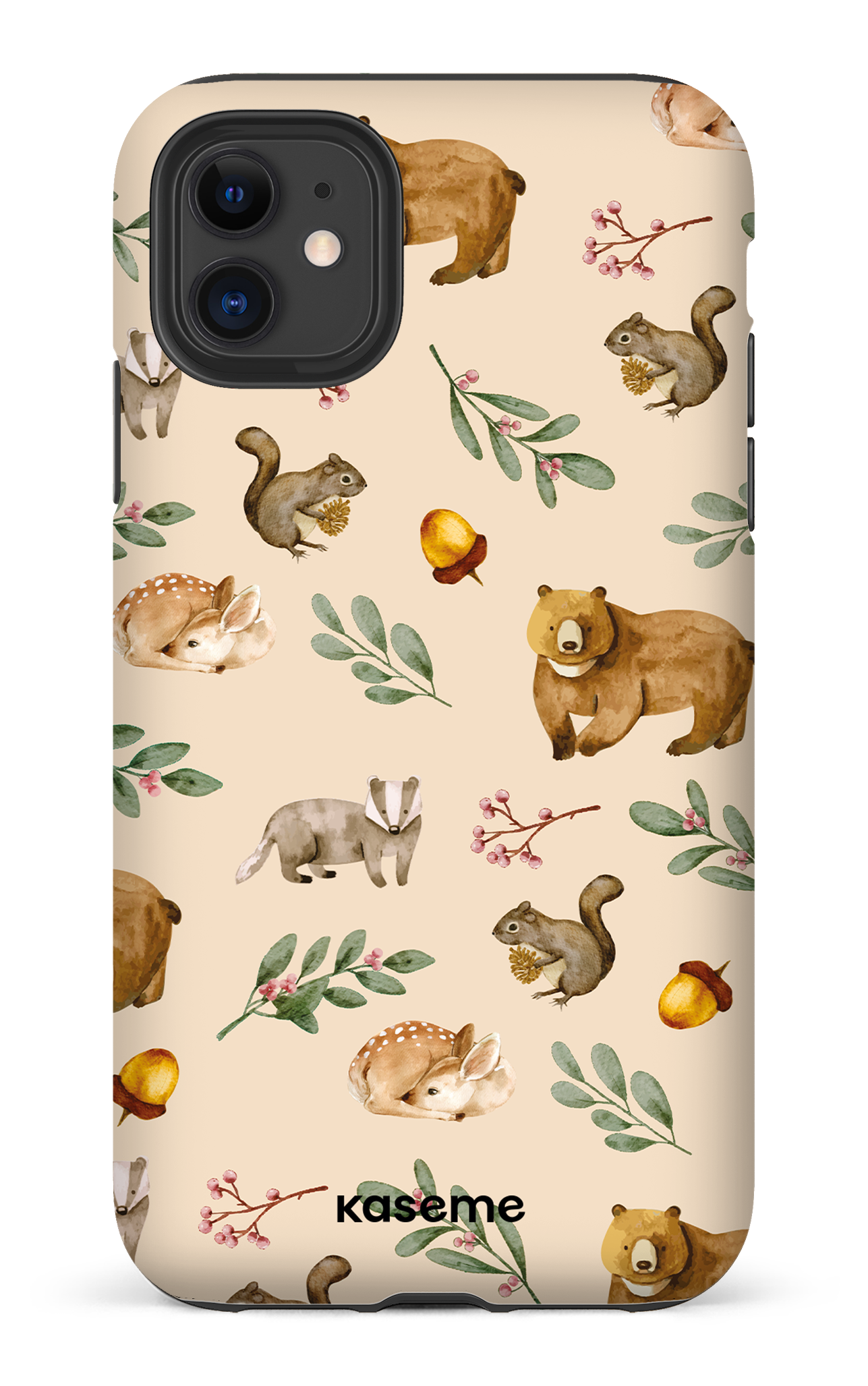 Furry Forest Beige - iPhone 11