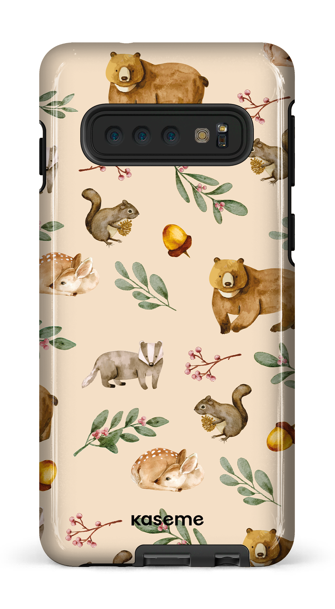 Furry Forest Beige - Galaxy S10