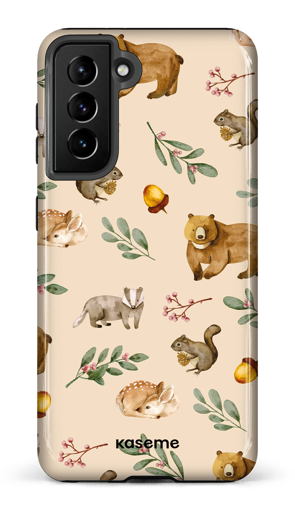 Furry Forest Beige - Galaxy S21