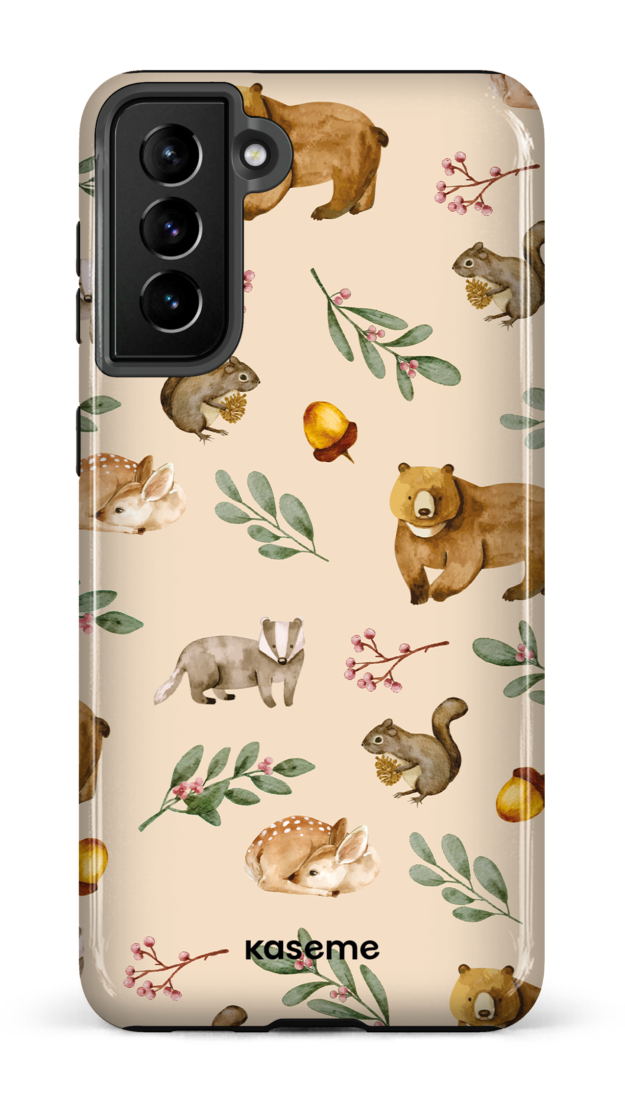 Furry Forest Beige - Galaxy S21 Plus