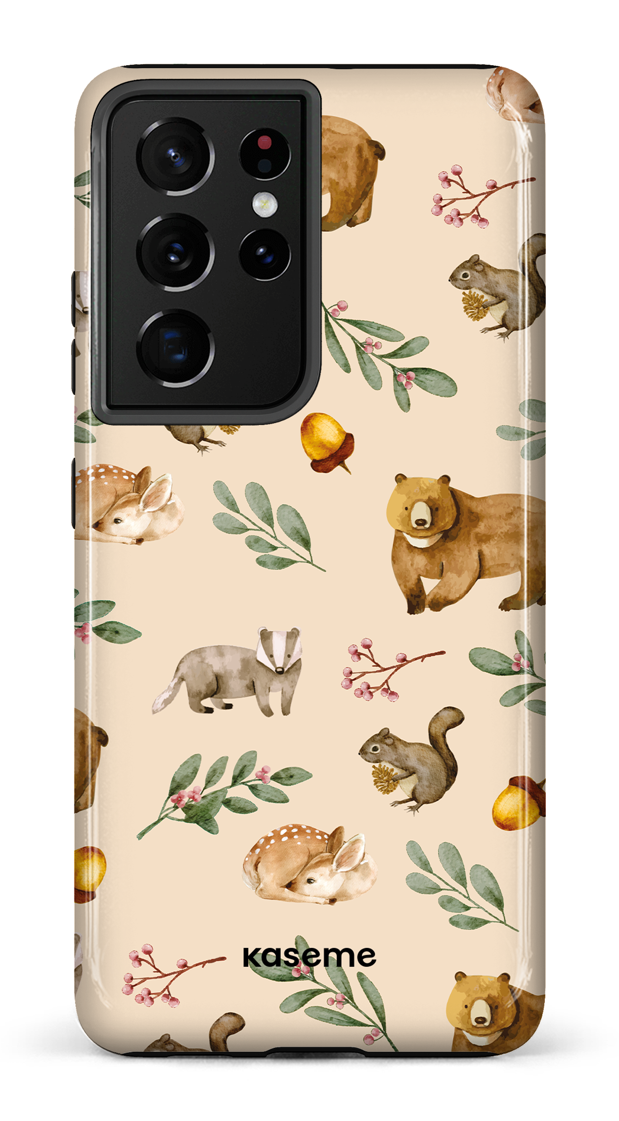 Furry Forest Beige - Galaxy S21 Ultra