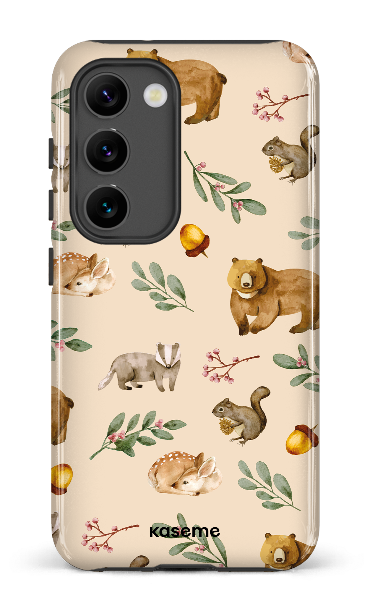 Furry Forest Beige - Galaxy S23