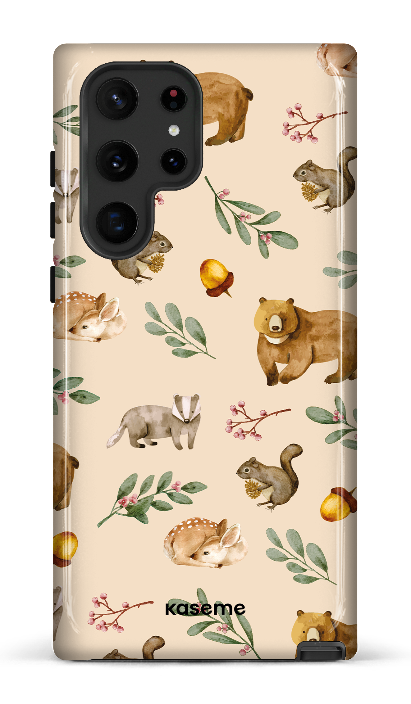 Furry Forest Beige - Galaxy S22 Ultra