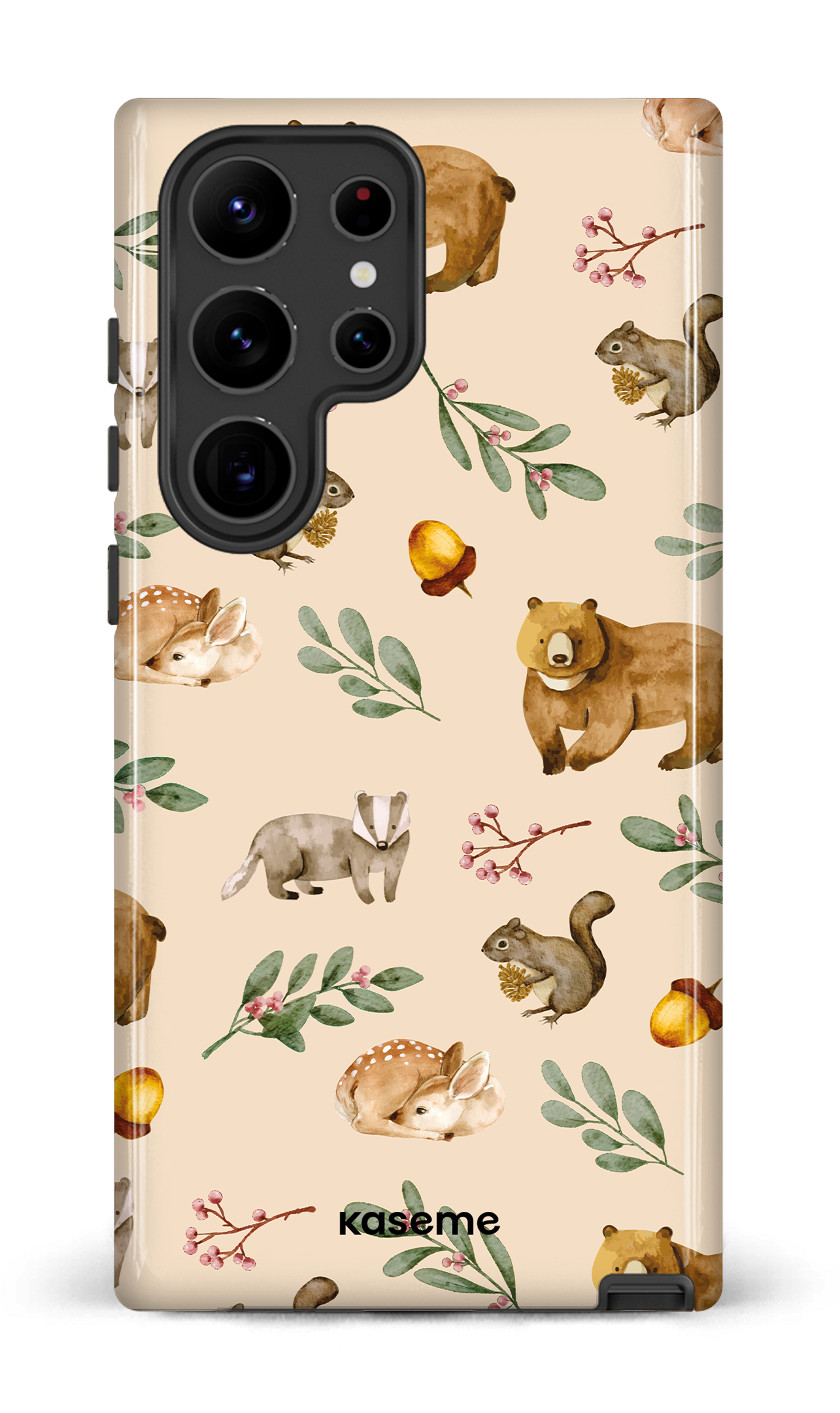 Furry Forest Beige - Galaxy S23 Ultra