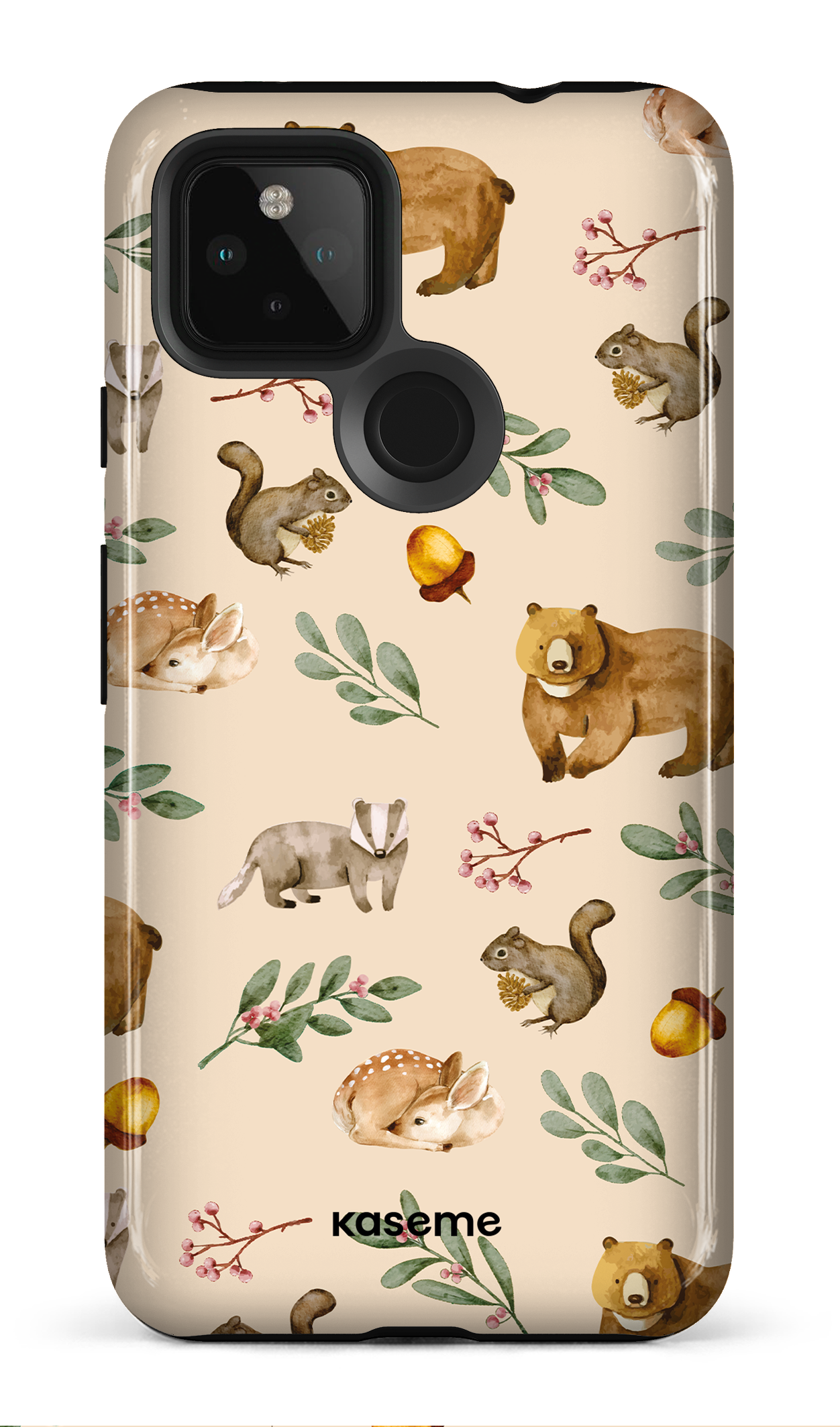 Furry Forest Beige - Google Pixel 4A (5G)