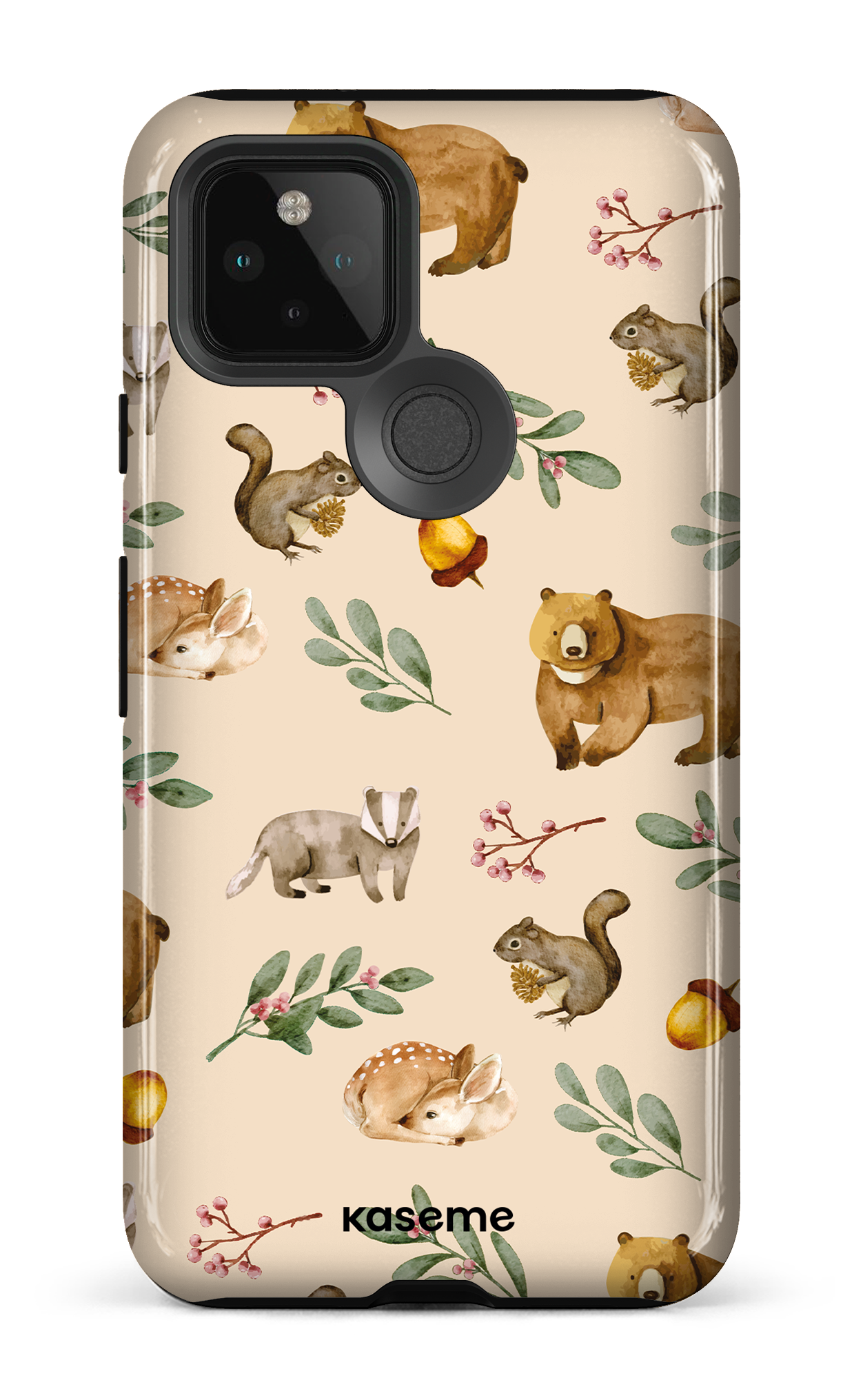 Furry Forest Beige - Google Pixel 5