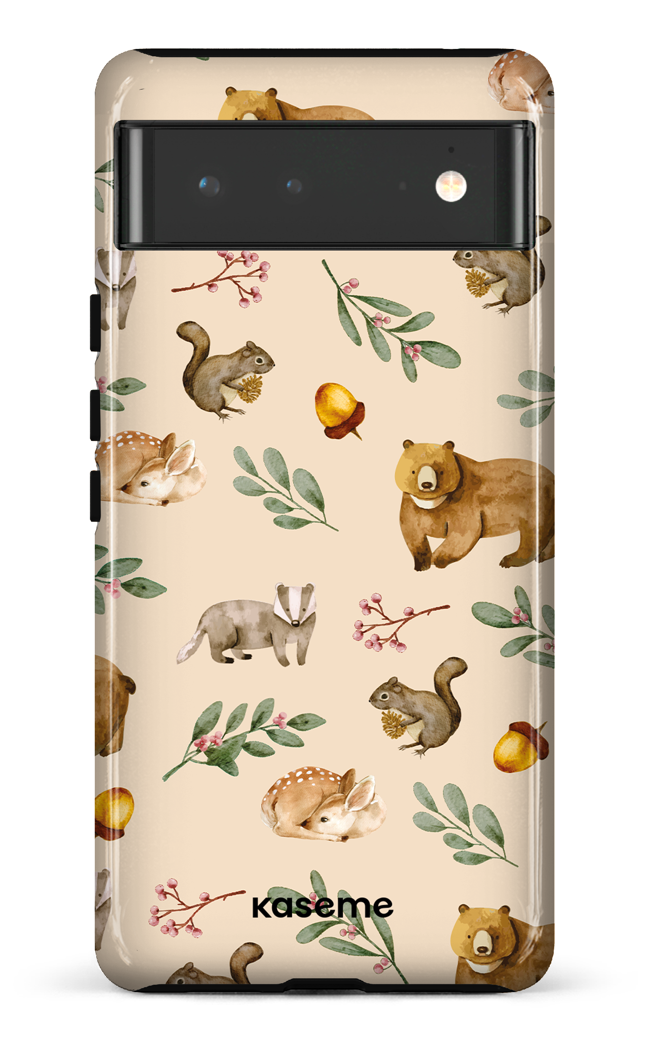 Furry Forest Beige - Google Pixel 6