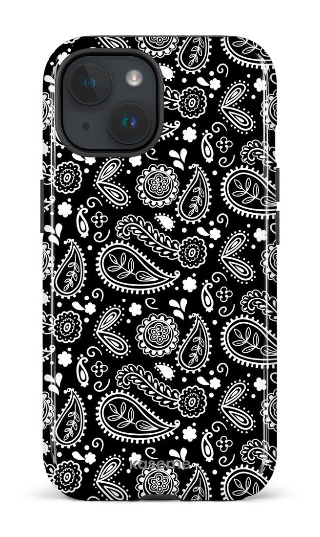 Paisley black - iPhone 15