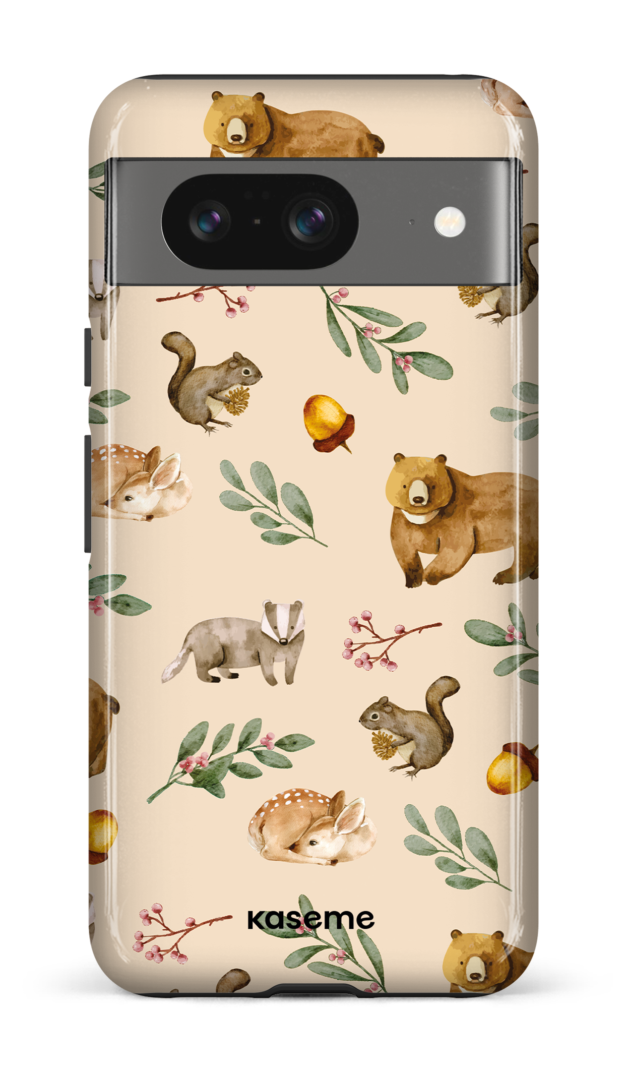 Furry Forest Beige - Google Pixel 8