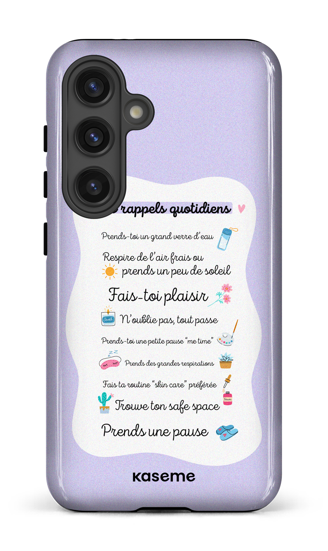 Tes rappels quotidiens purple - Galaxy S24