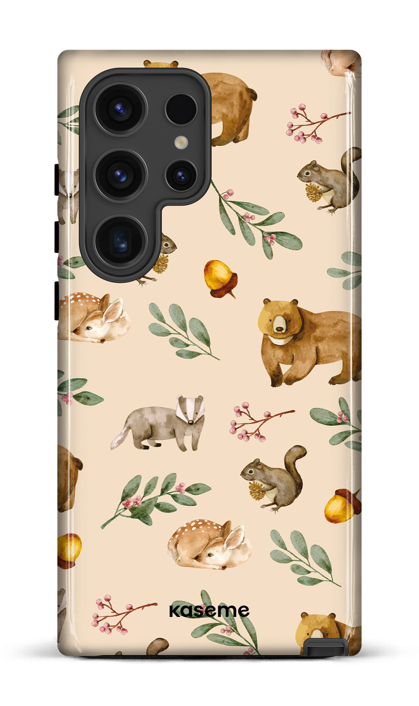 Furry Forest Beige - Galaxy S24 Ultra