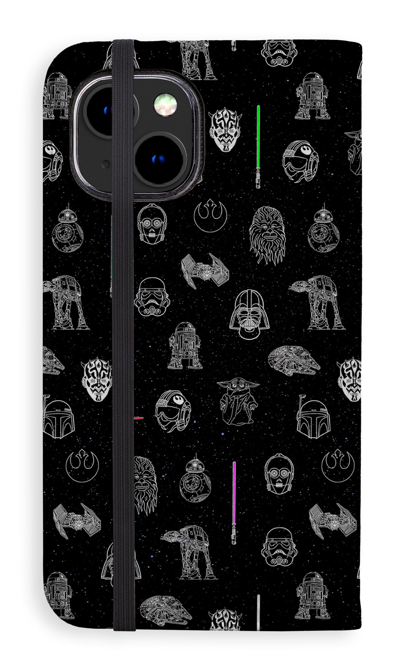 Hyper space - Folio Case - iPhone 15