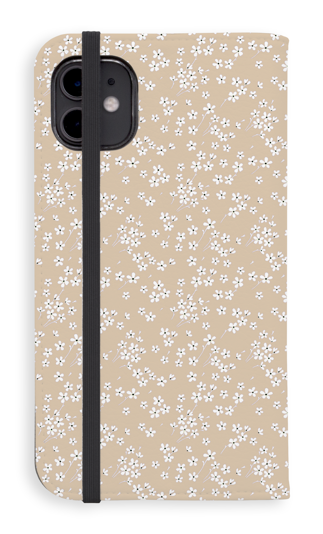 Posy Beige - Folio Case - iPhone 11