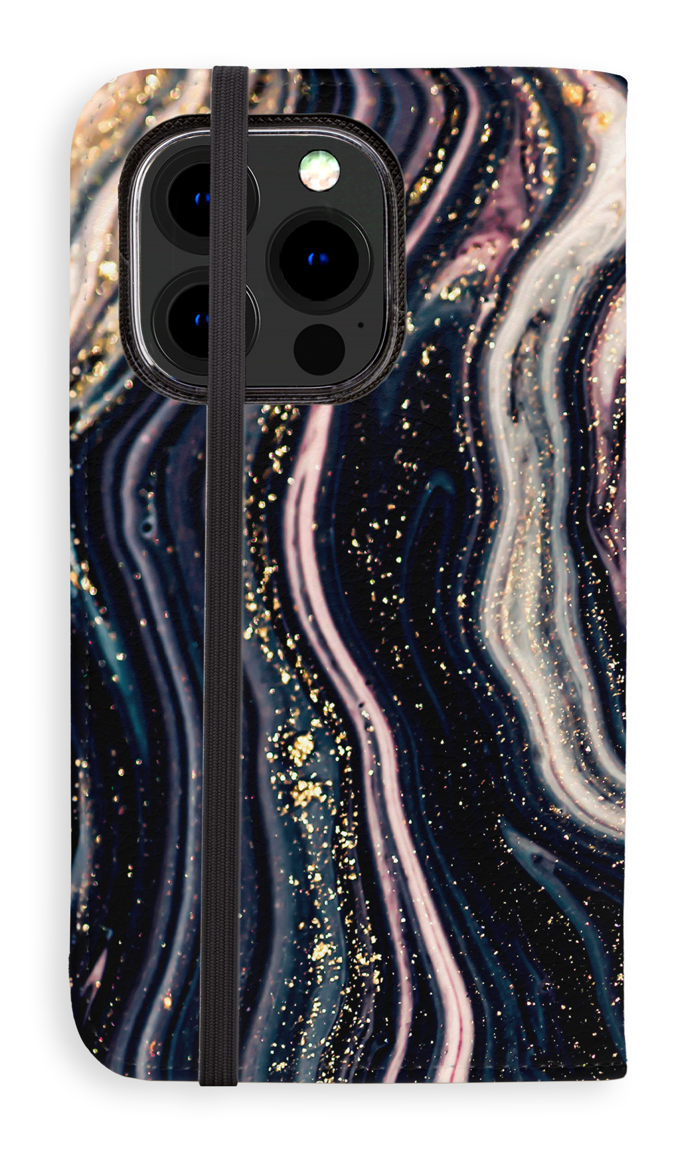 Shimmering Secrets - Folio Case - iPhone 15 Pro