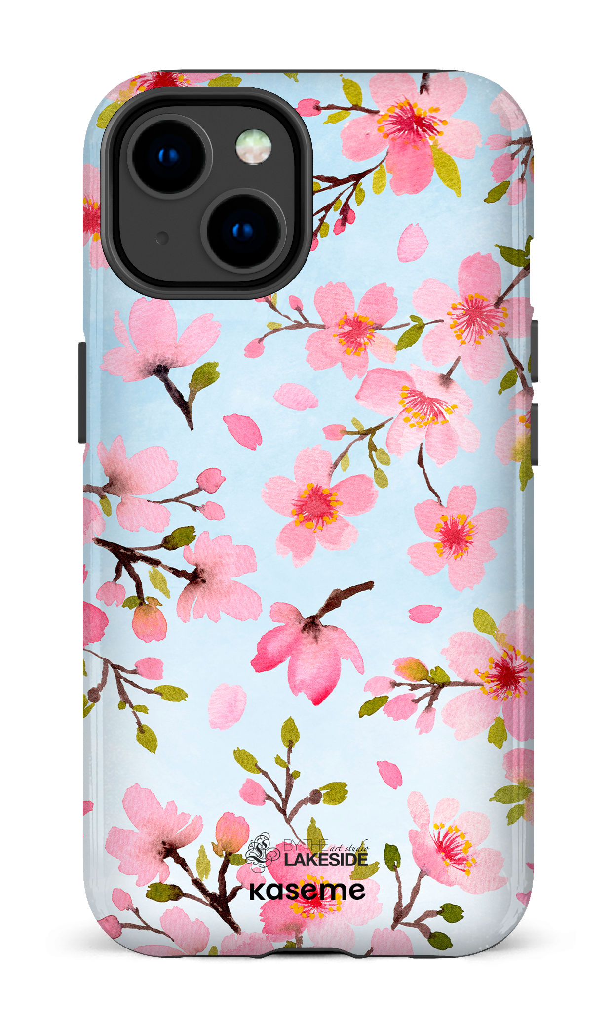 Cherry Blossom Blue by Pooja Umrani - iPhone 14