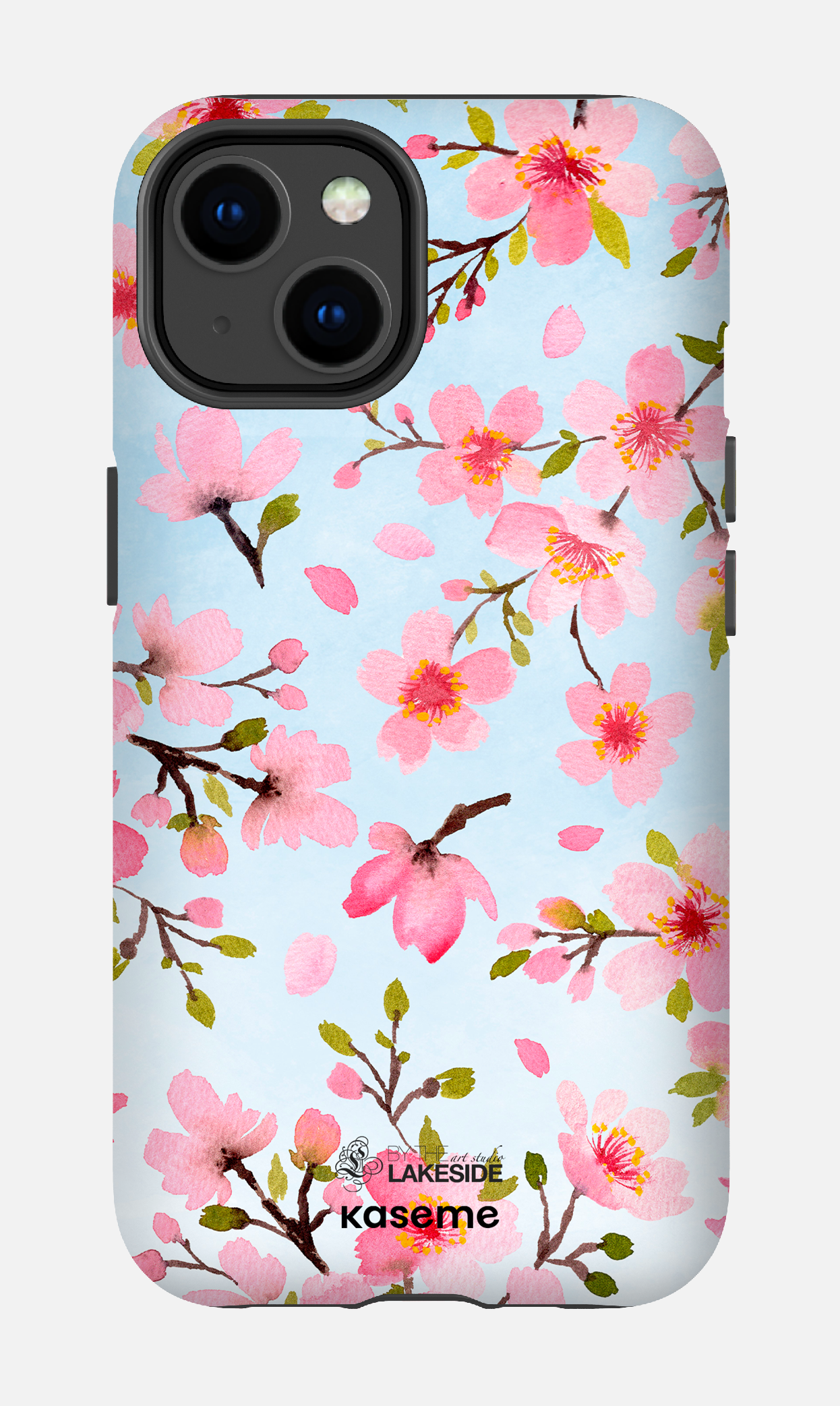Cherry Blossom Blue by Pooja Umrani - iPhone 14