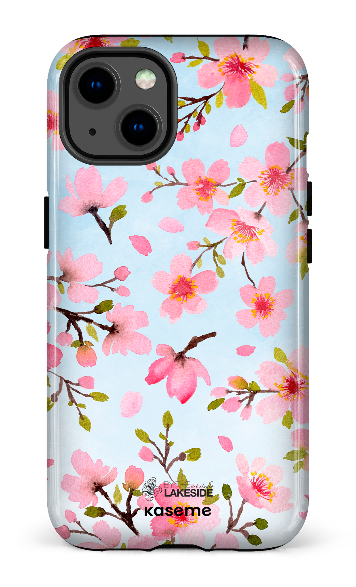 Cherry Blossom Blue by Pooja Umrani - iPhone 13