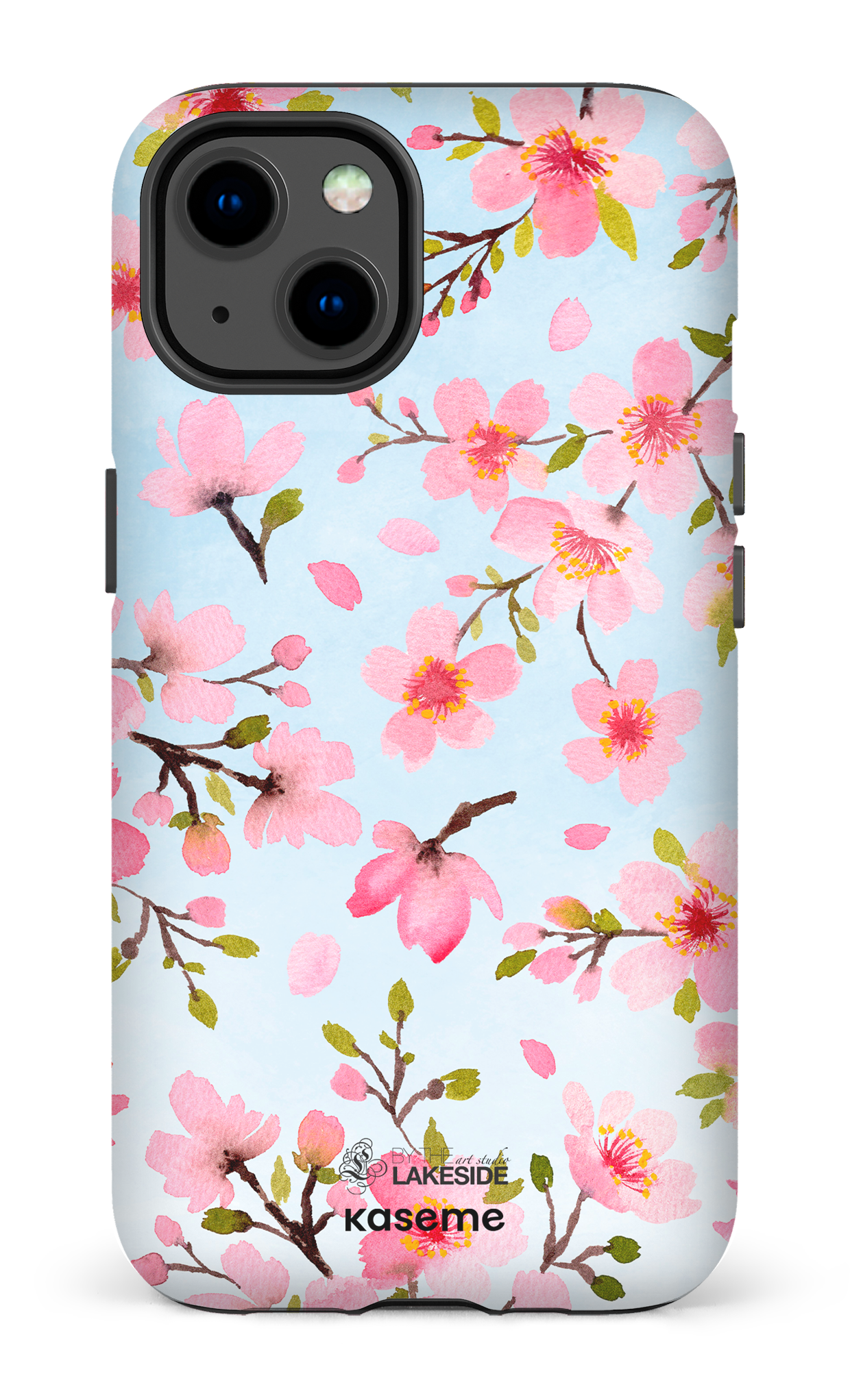 Cherry Blossom Blue by Pooja Umrani - iPhone 13