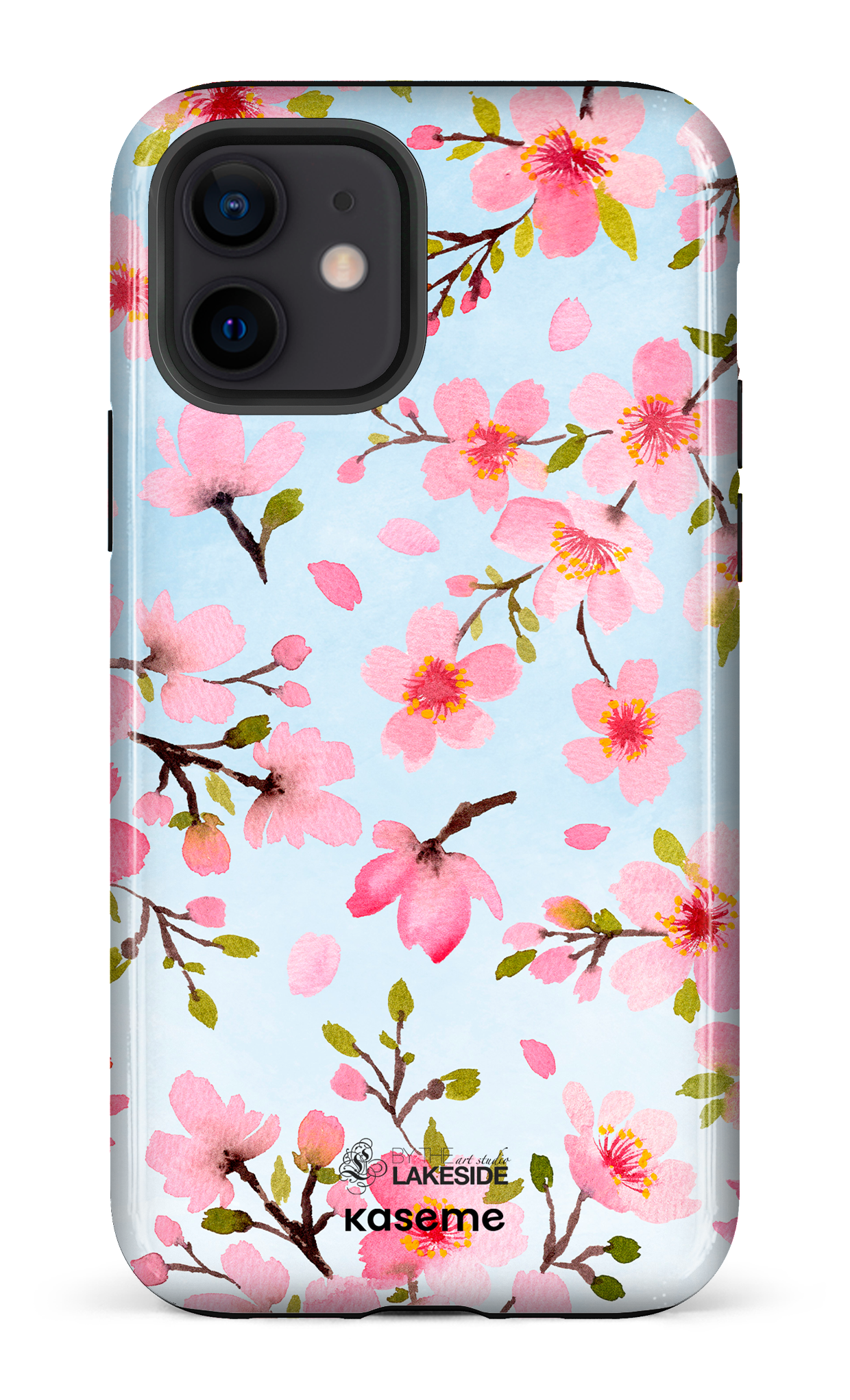 Cherry Blossom Blue by Pooja Umrani - iPhone 12