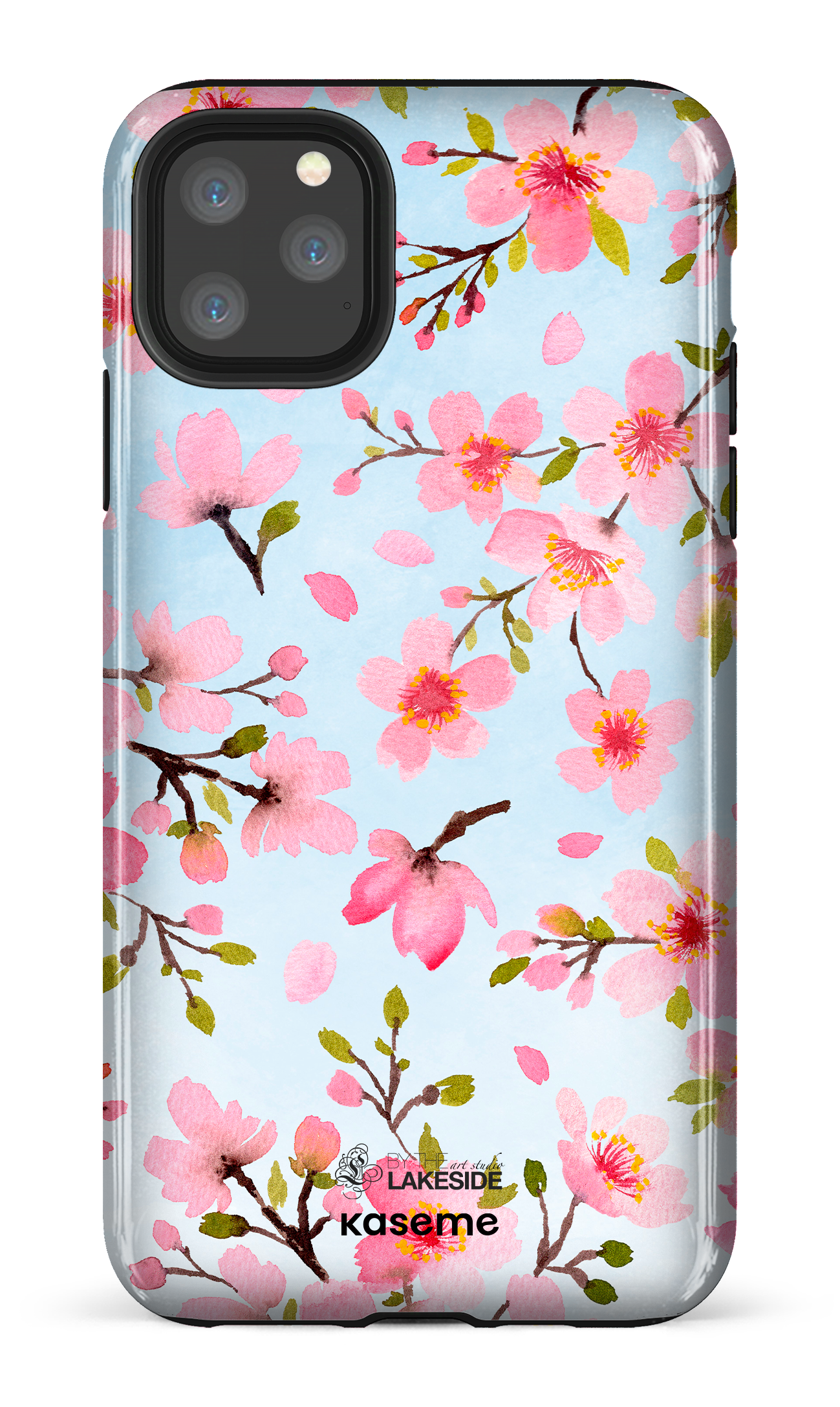 Cherry Blossom Blue by Pooja Umrani - iPhone 11 Pro Max
