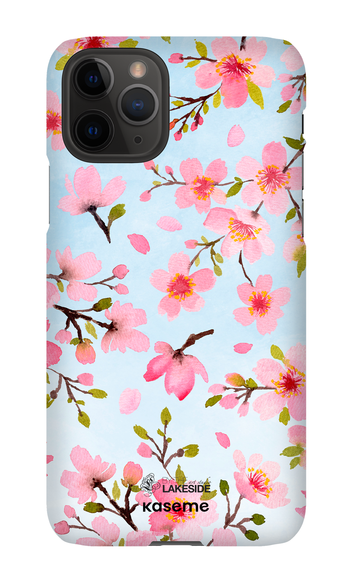 Cherry Blossom Blue by Pooja Umrani - iPhone 11 Pro