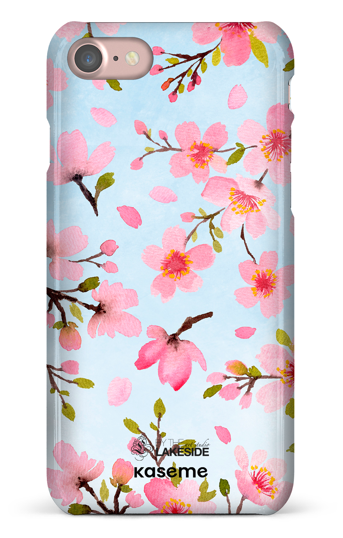 Cherry Blossom Blue by Pooja Umrani - iPhone 7