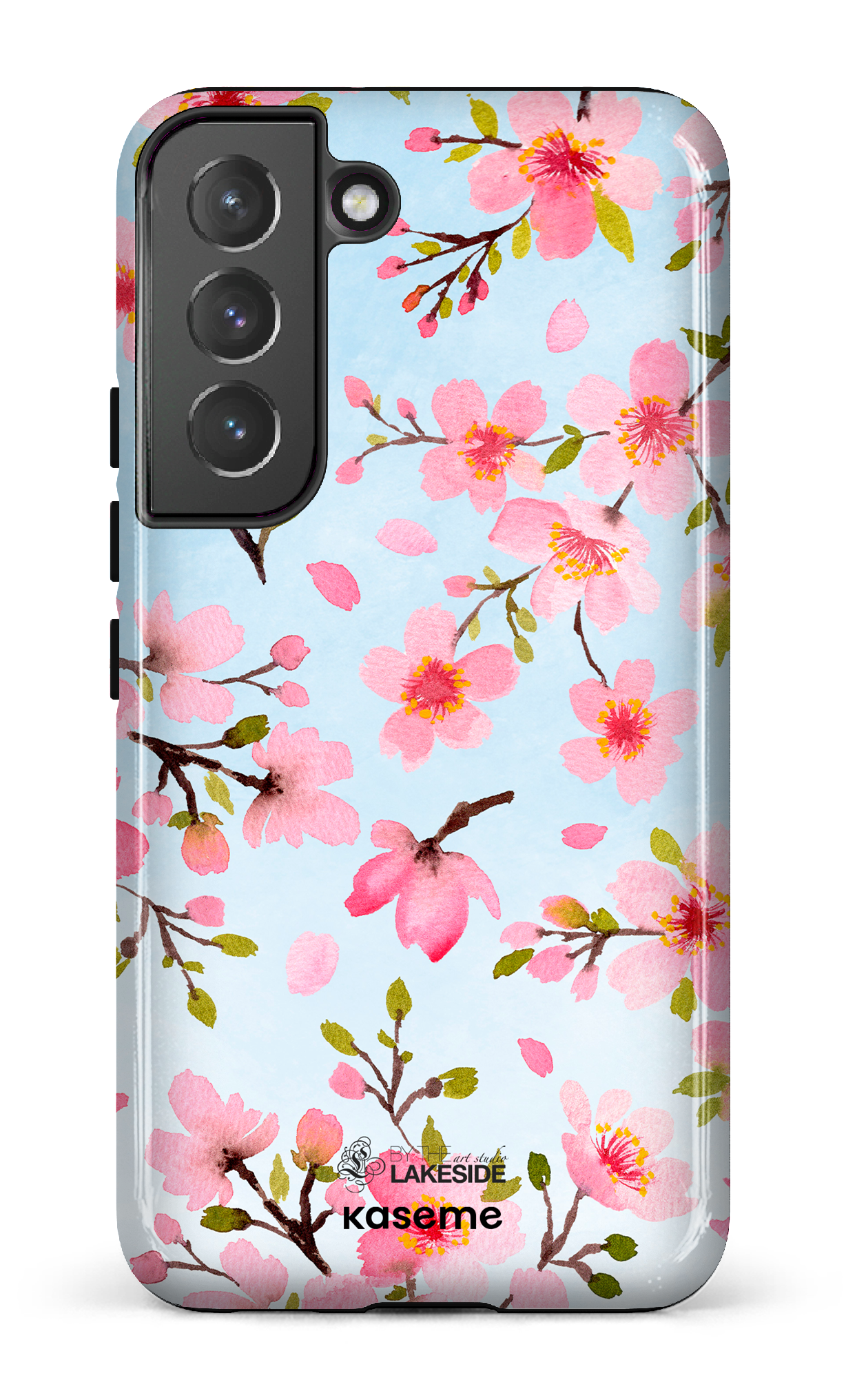 Cherry Blossom Blue by Pooja Umrani - Galaxy S22