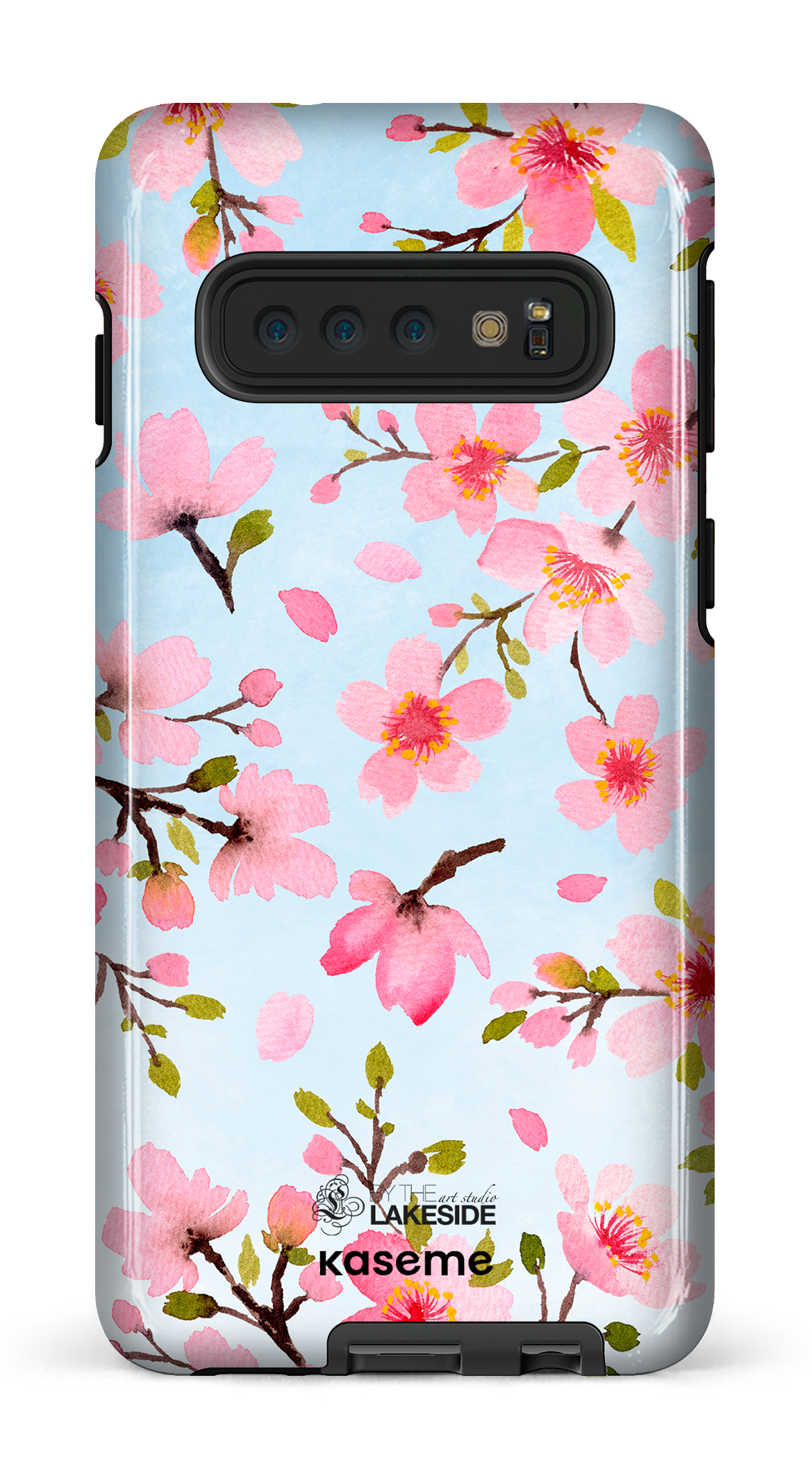Cherry Blossom Blue by Pooja Umrani - Galaxy S10