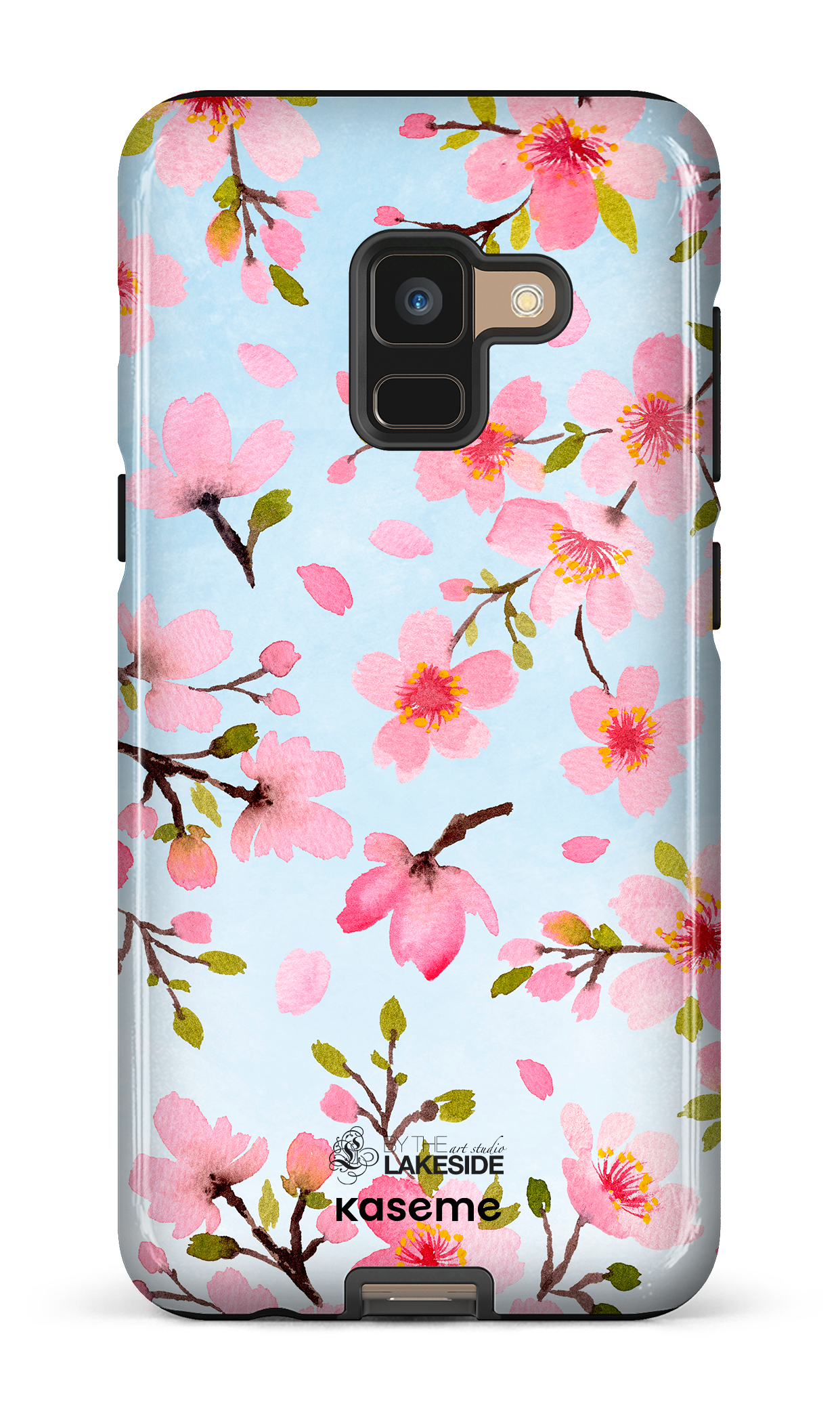 Cherry Blossom Blue by Pooja Umrani - Galaxy A8