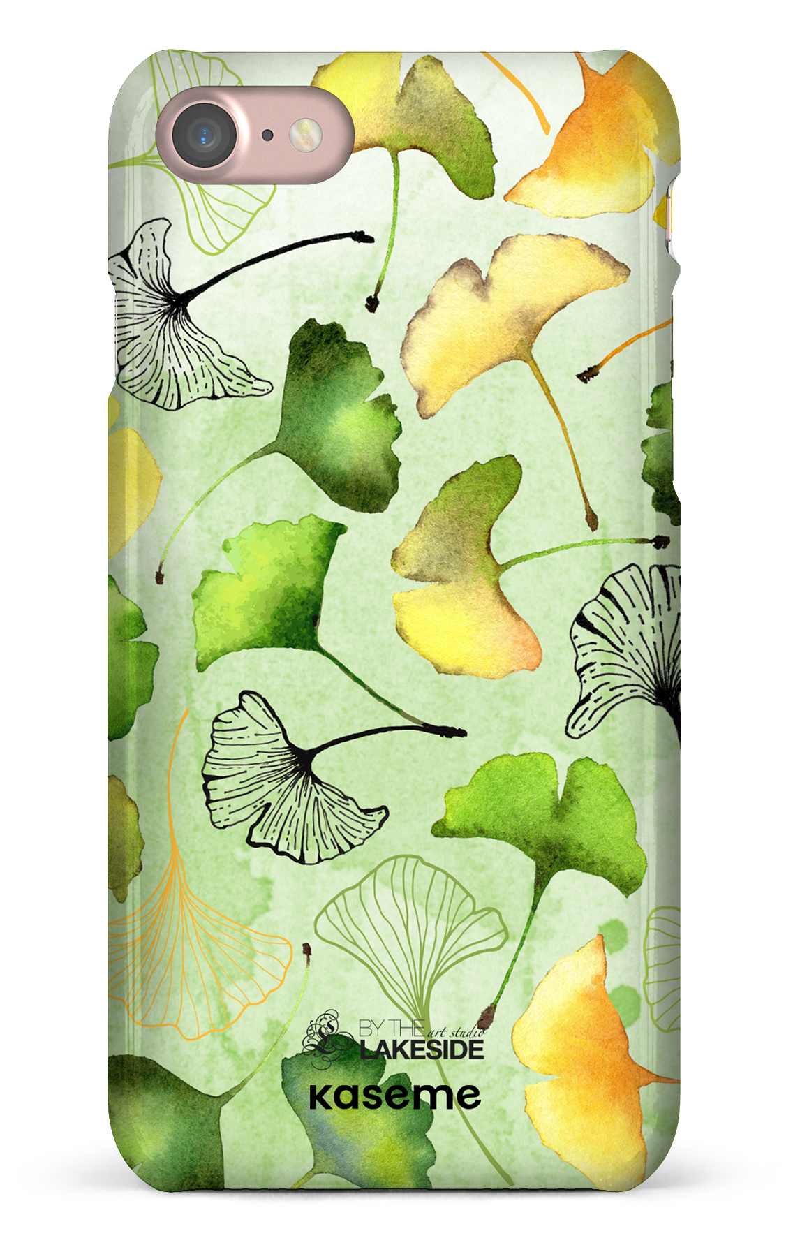 Ginkgo Leaves Green by Pooja Umrani - iPhone SE 2020 / 2022