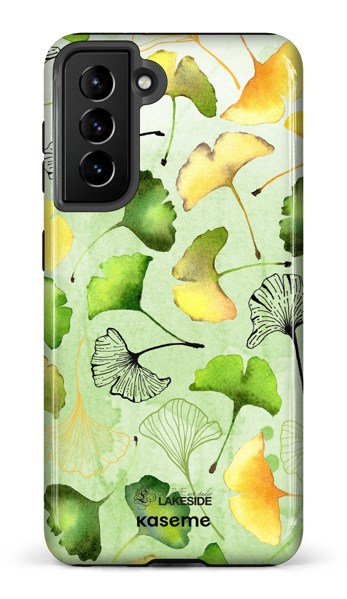 Ginkgo Leaves Green by Pooja Umrani - Galaxy S21