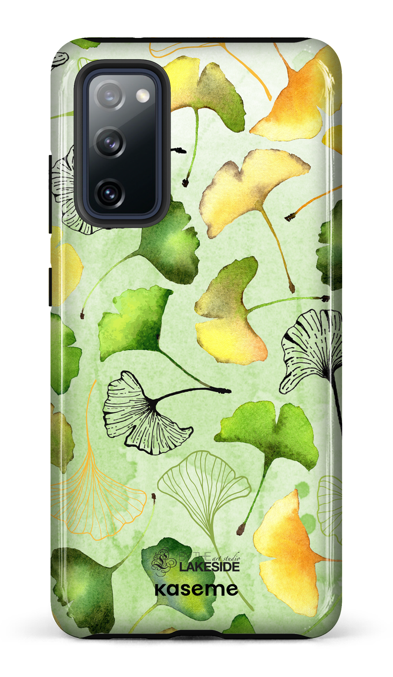 Ginkgo Leaves Green by Pooja Umrani - Galaxy S20 FE