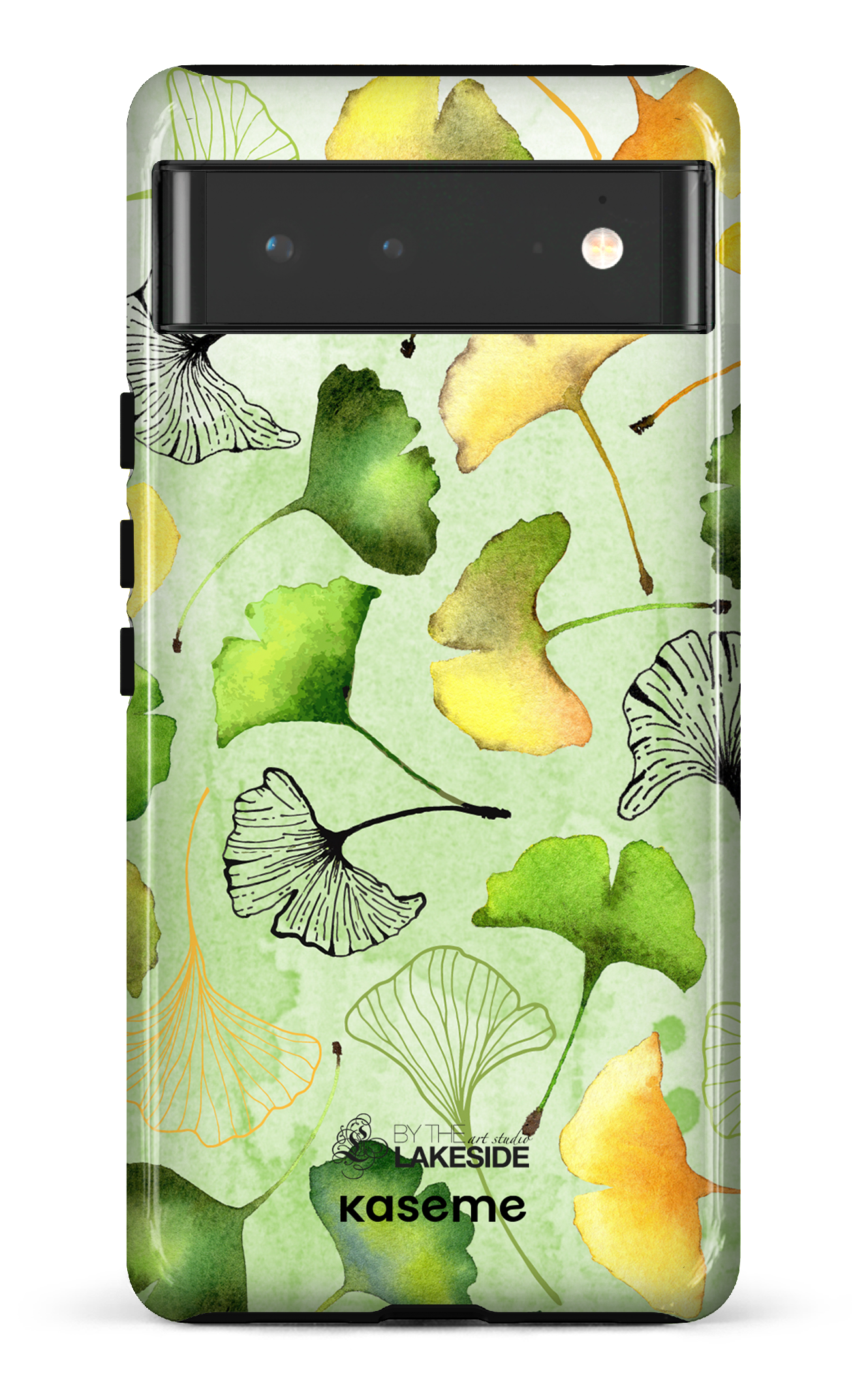 Ginkgo Leaves Green by Pooja Umrani - Google Pixel 6