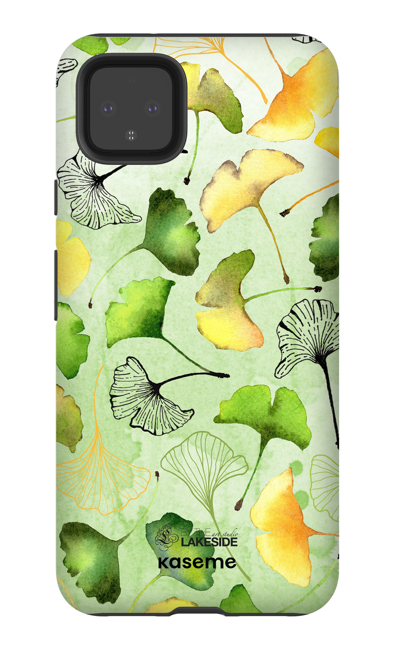 Ginkgo Leaves Green by Pooja Umrani - Google Pixel 4 XL