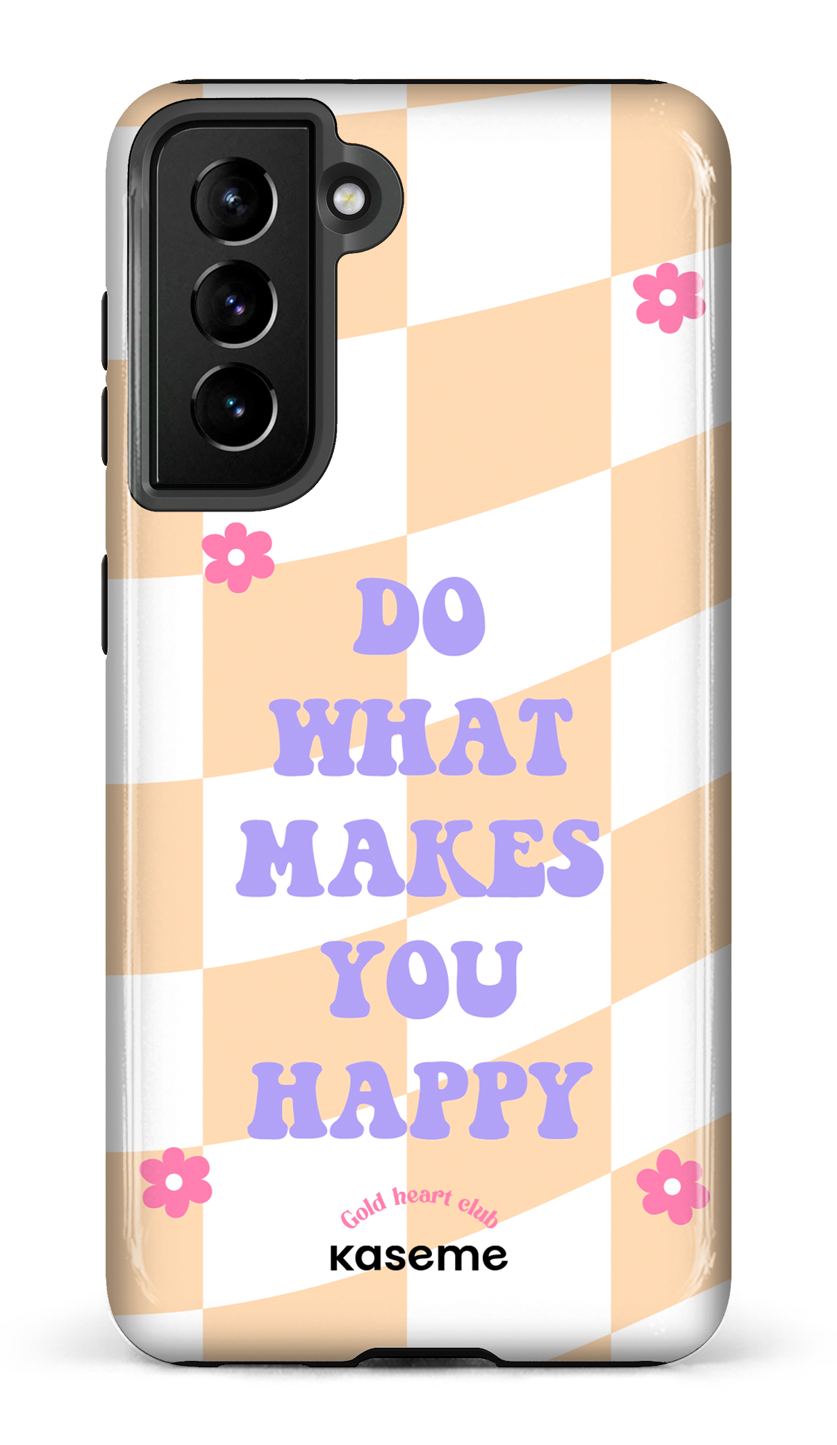 Do What Makes You Happy Orange by Goldheartclub - Galaxy S21