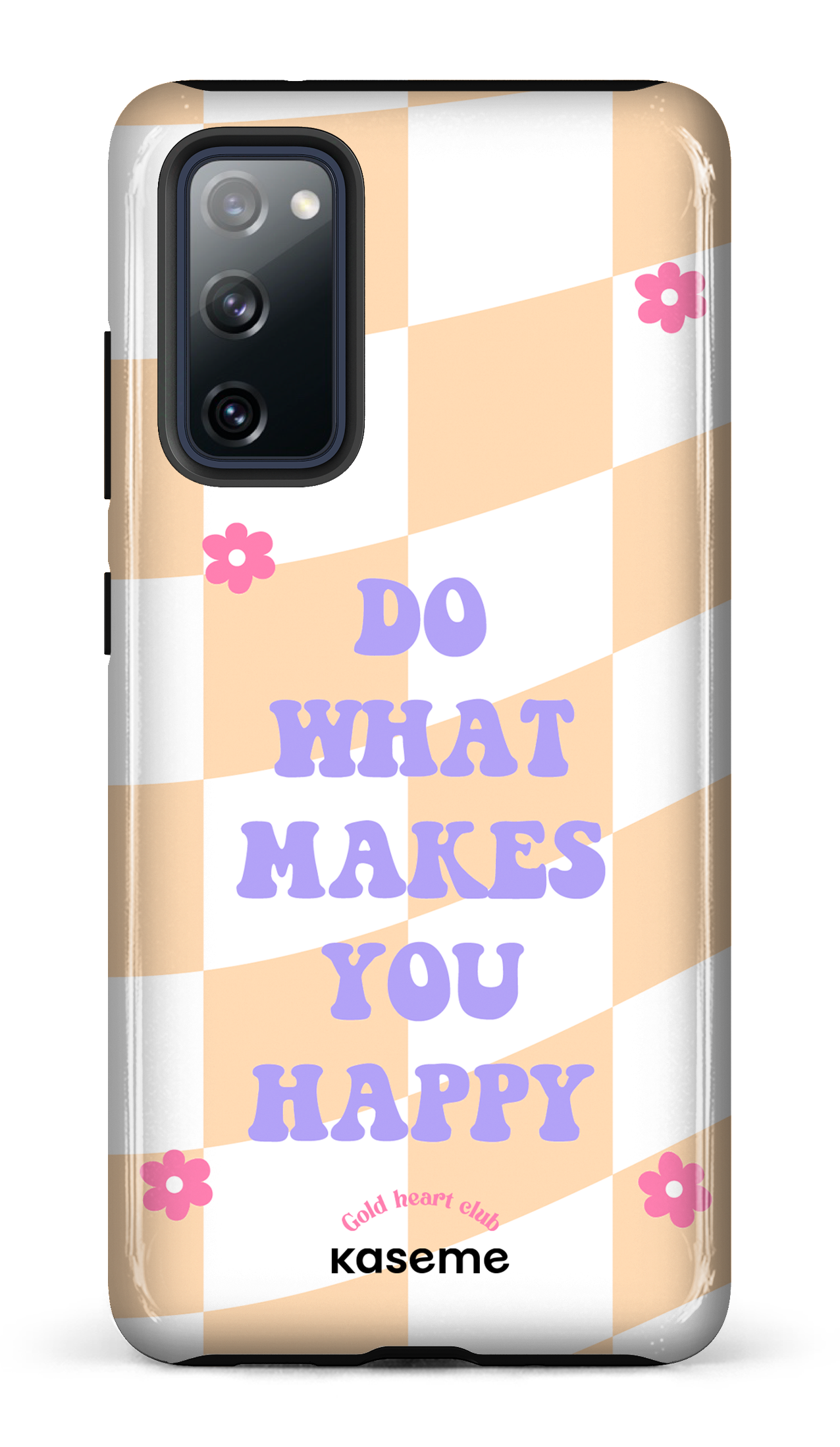 Do What Makes You Happy Orange by Goldheartclub - Galaxy S20 FE
