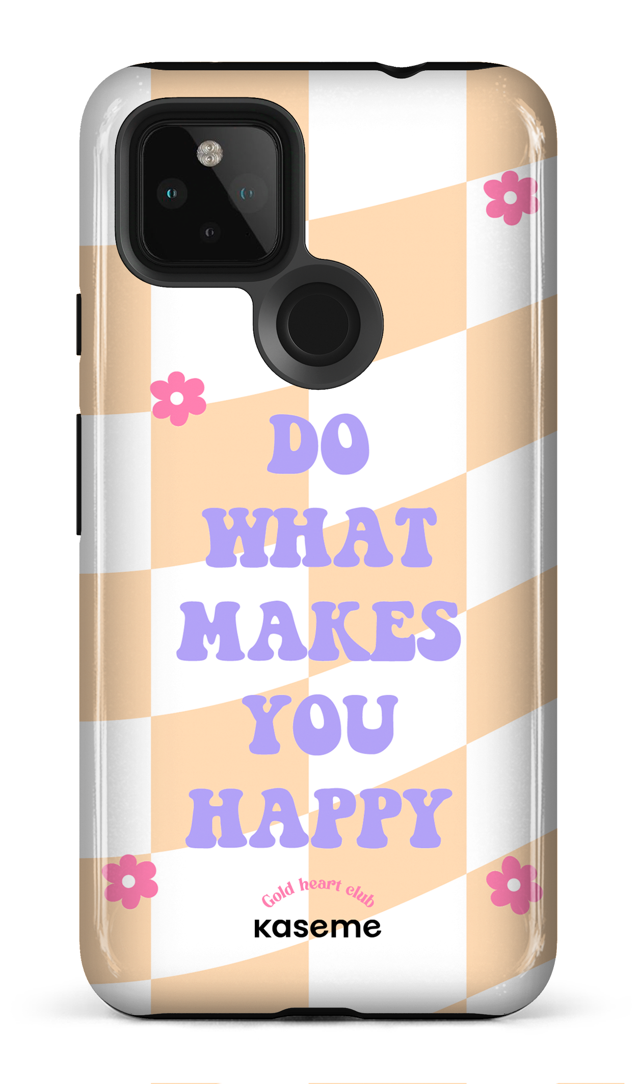 Do What Makes You Happy Orange by Goldheartclub - Google Pixel 4A (5G)