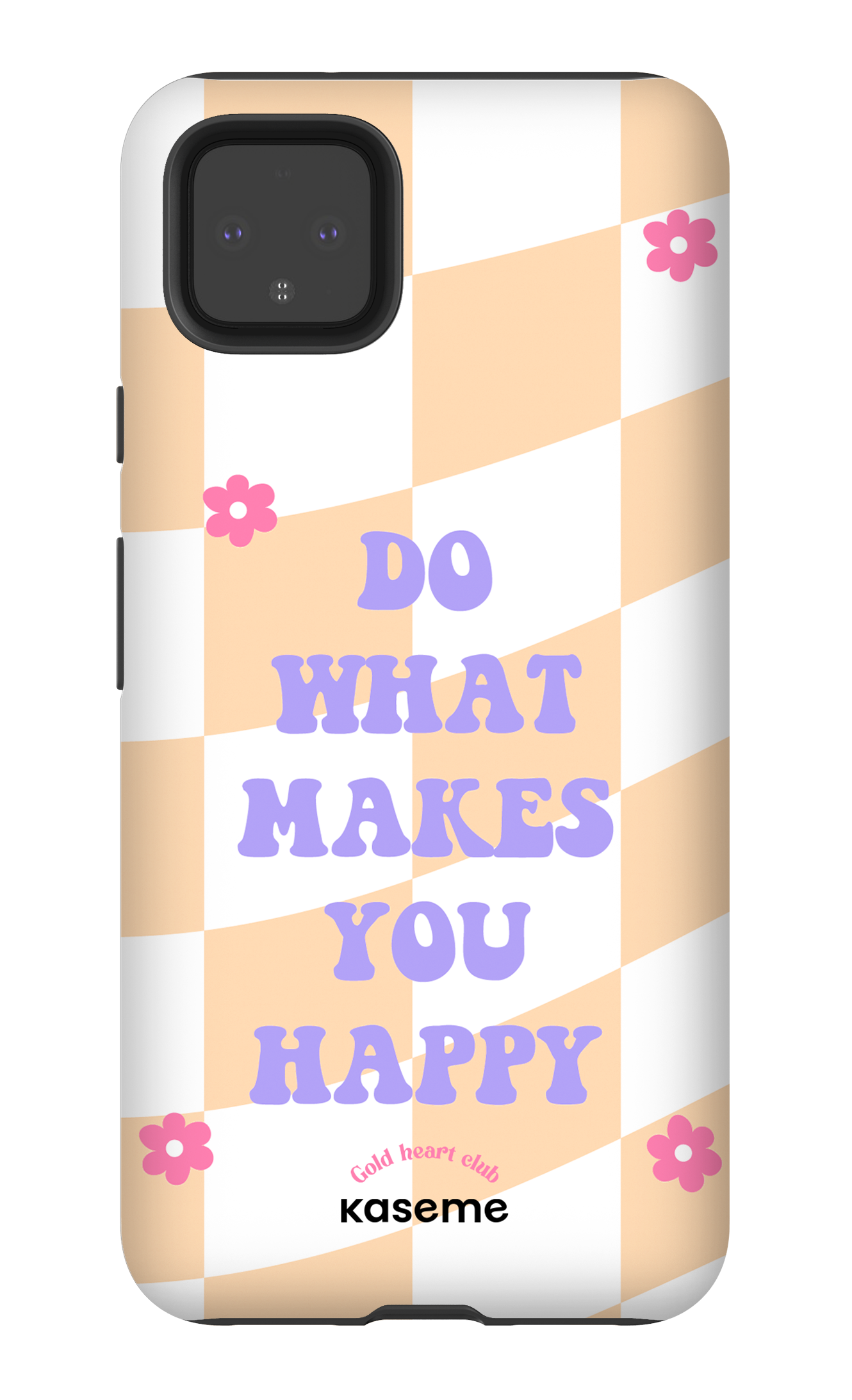 Do What Makes You Happy Orange by Goldheartclub - Google Pixel 4 XL