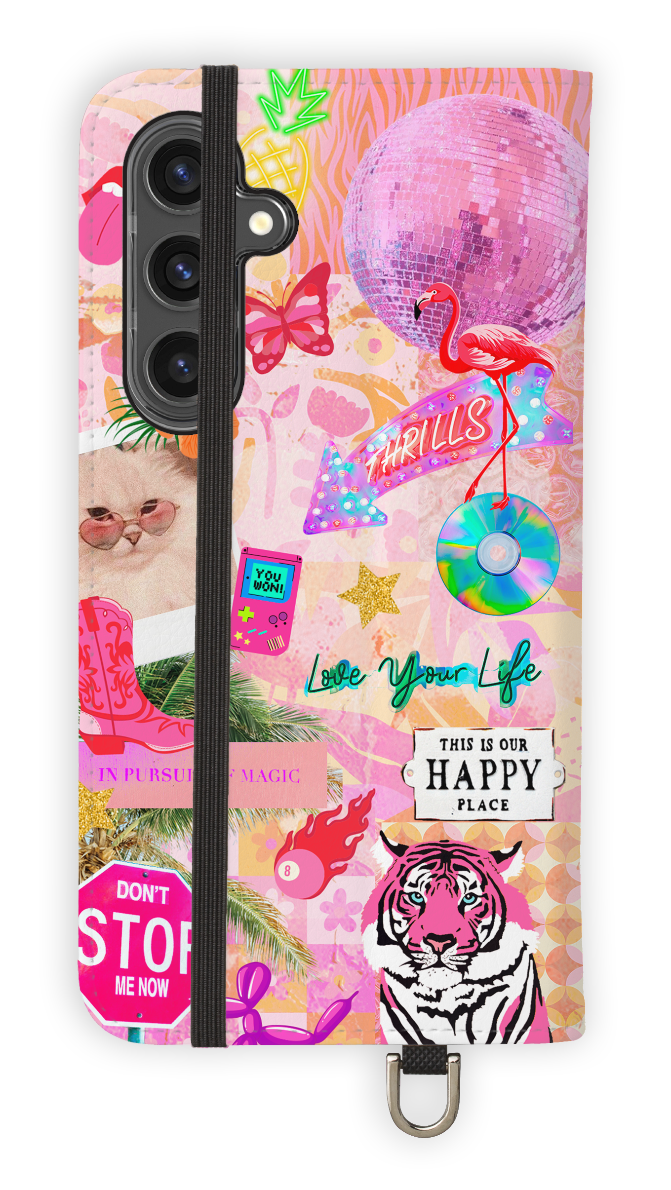 Happy Place - Folio Case - Galaxy S24 Plus