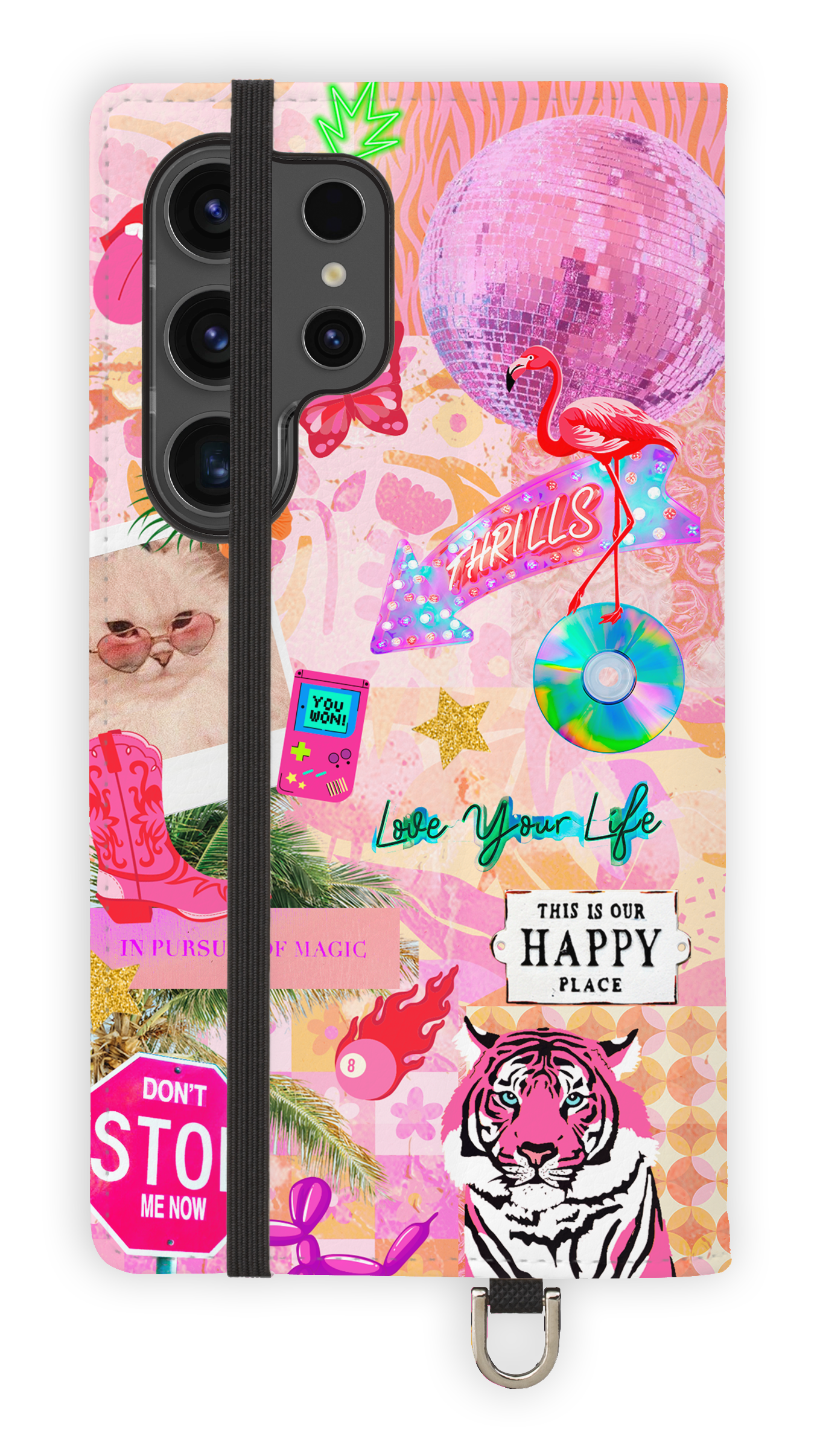 Happy Place - Folio Case - Galaxy S24 Ultra