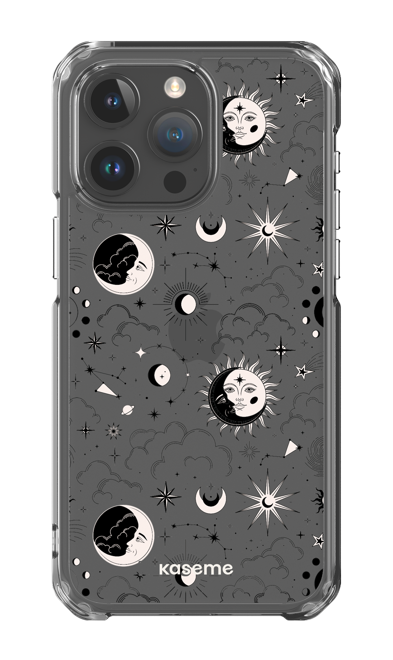 Milky Way Black Clear Case - iPhone 15 Pro Max