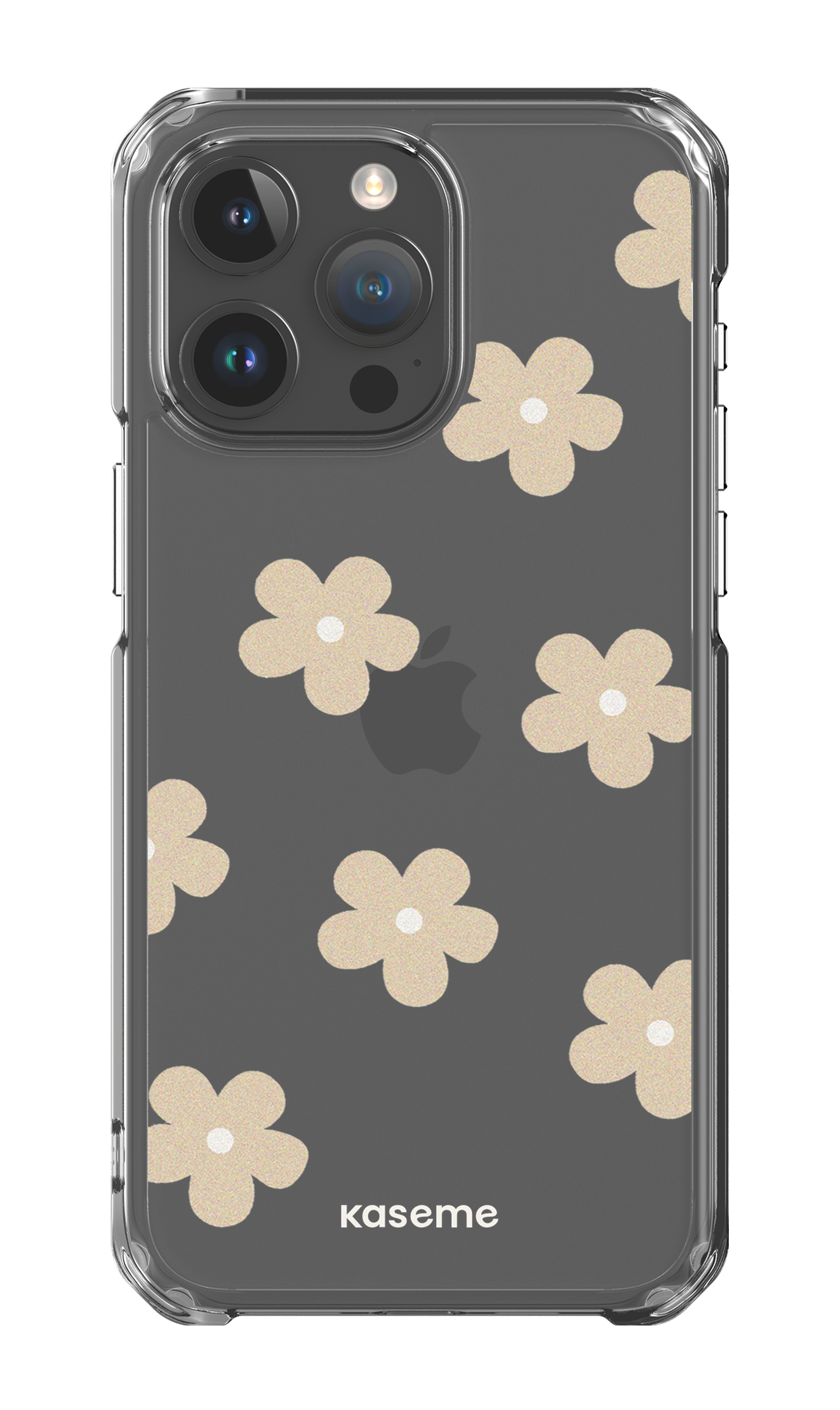 Woodstock Beige Clear Case - iPhone 15 Pro Max